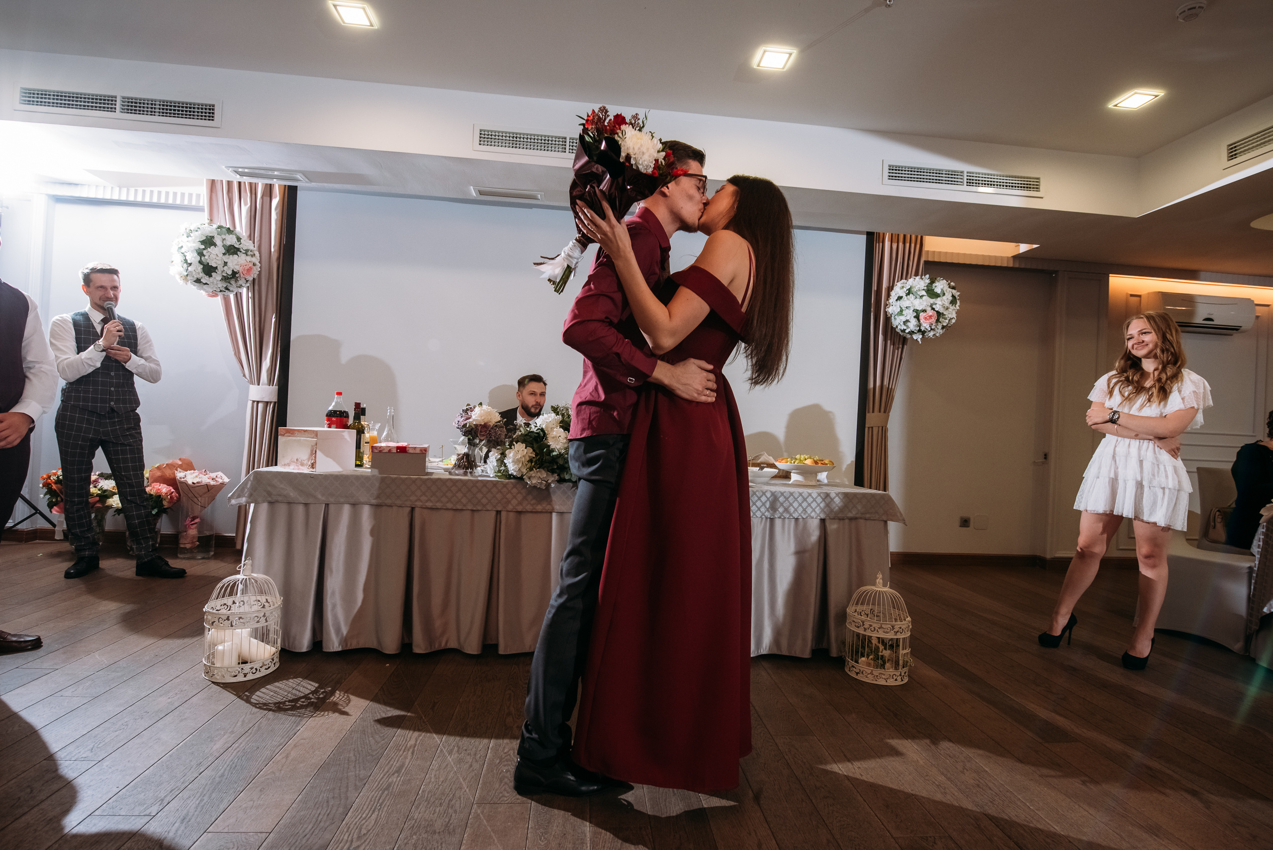 Свадебный банкет Анастасии и Димы. Свадебный фотограф в Санкт-Петербурге Афонин Андрей