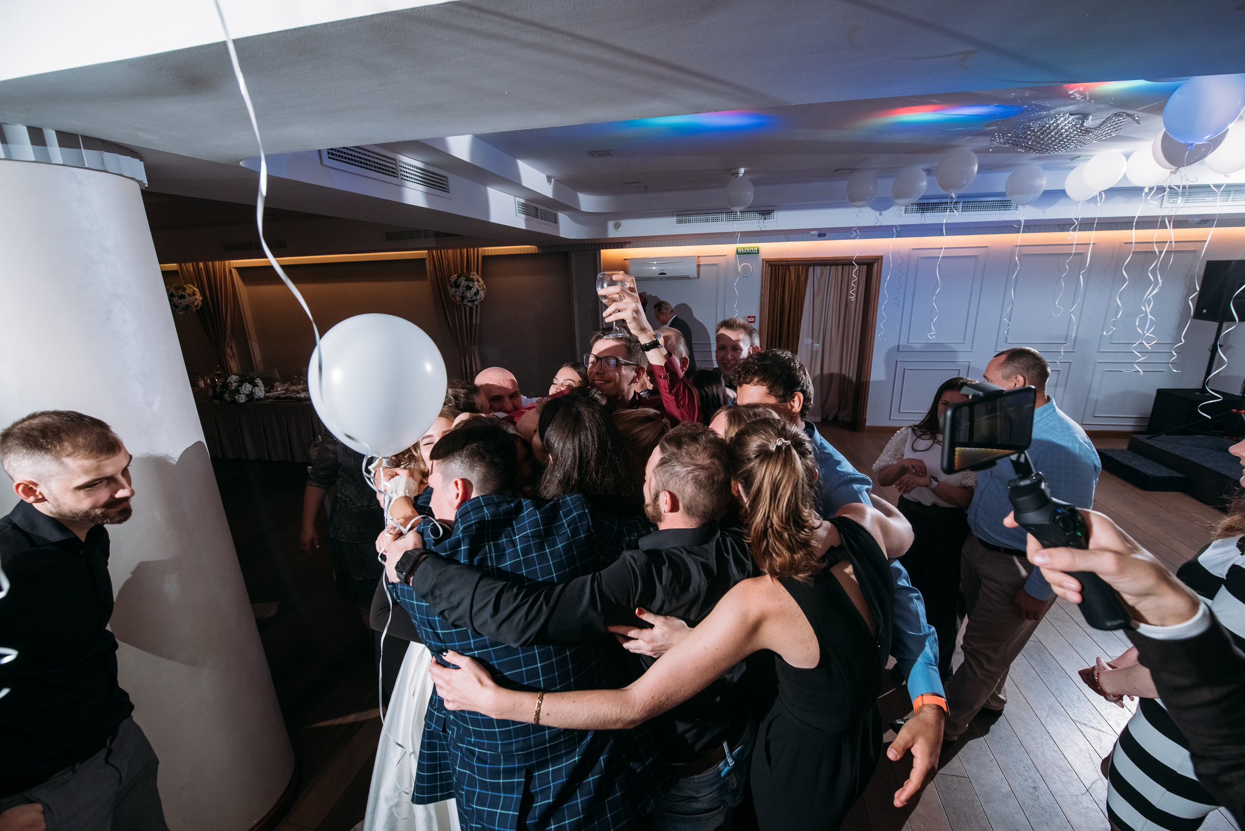 Свадебный банкет Анастасии и Димы. Свадебный фотограф в Санкт-Петербурге Афонин Андрей
