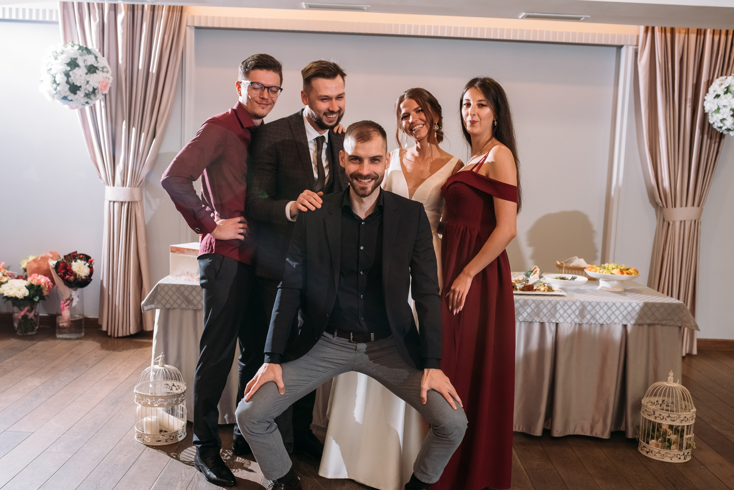 Свадебный банкет Анастасии и Димы. Свадебный фотограф в Санкт-Петербурге Афонин Андрей