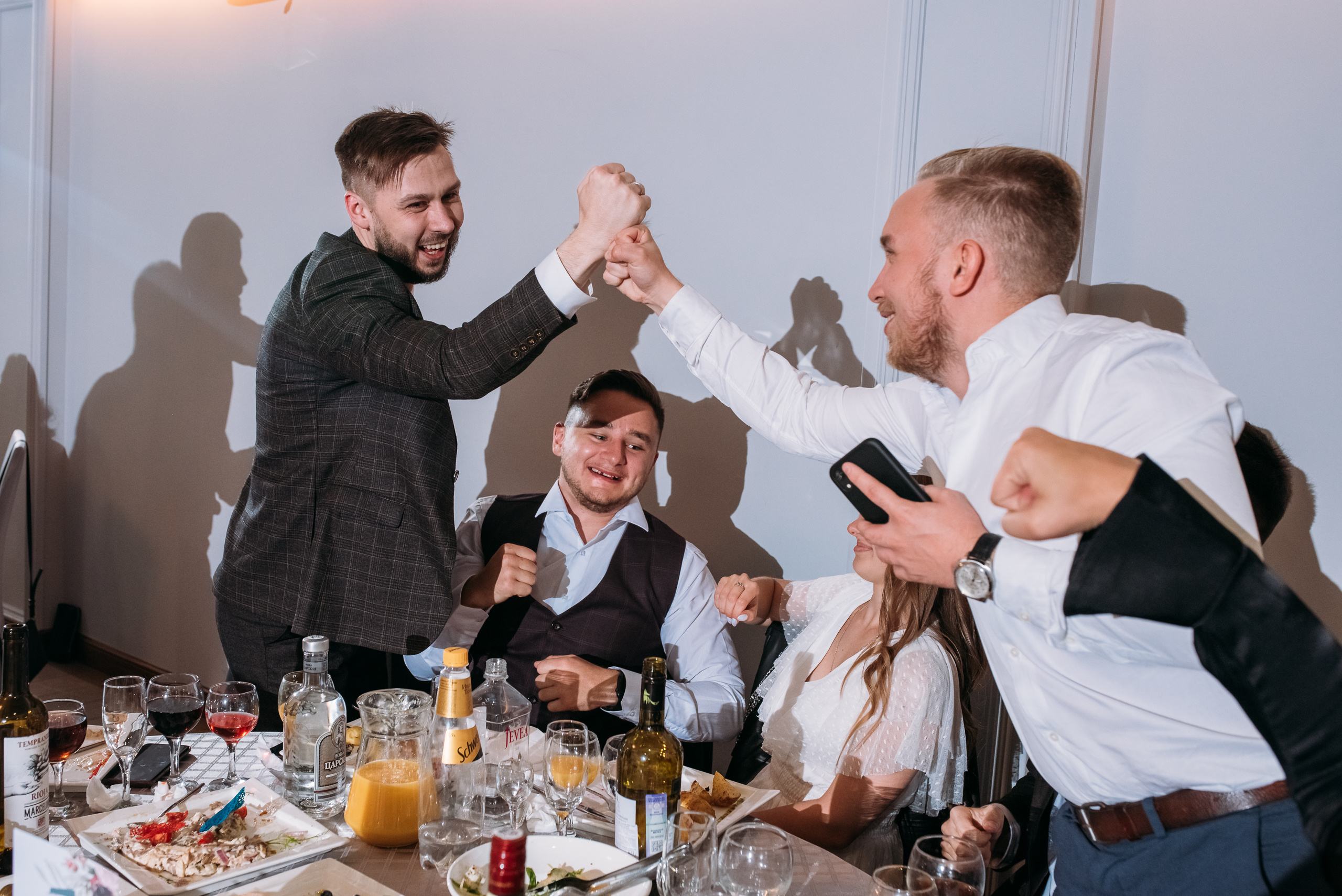 Свадебный банкет Анастасии и Димы. Свадебный фотограф в Санкт-Петербурге Афонин Андрей