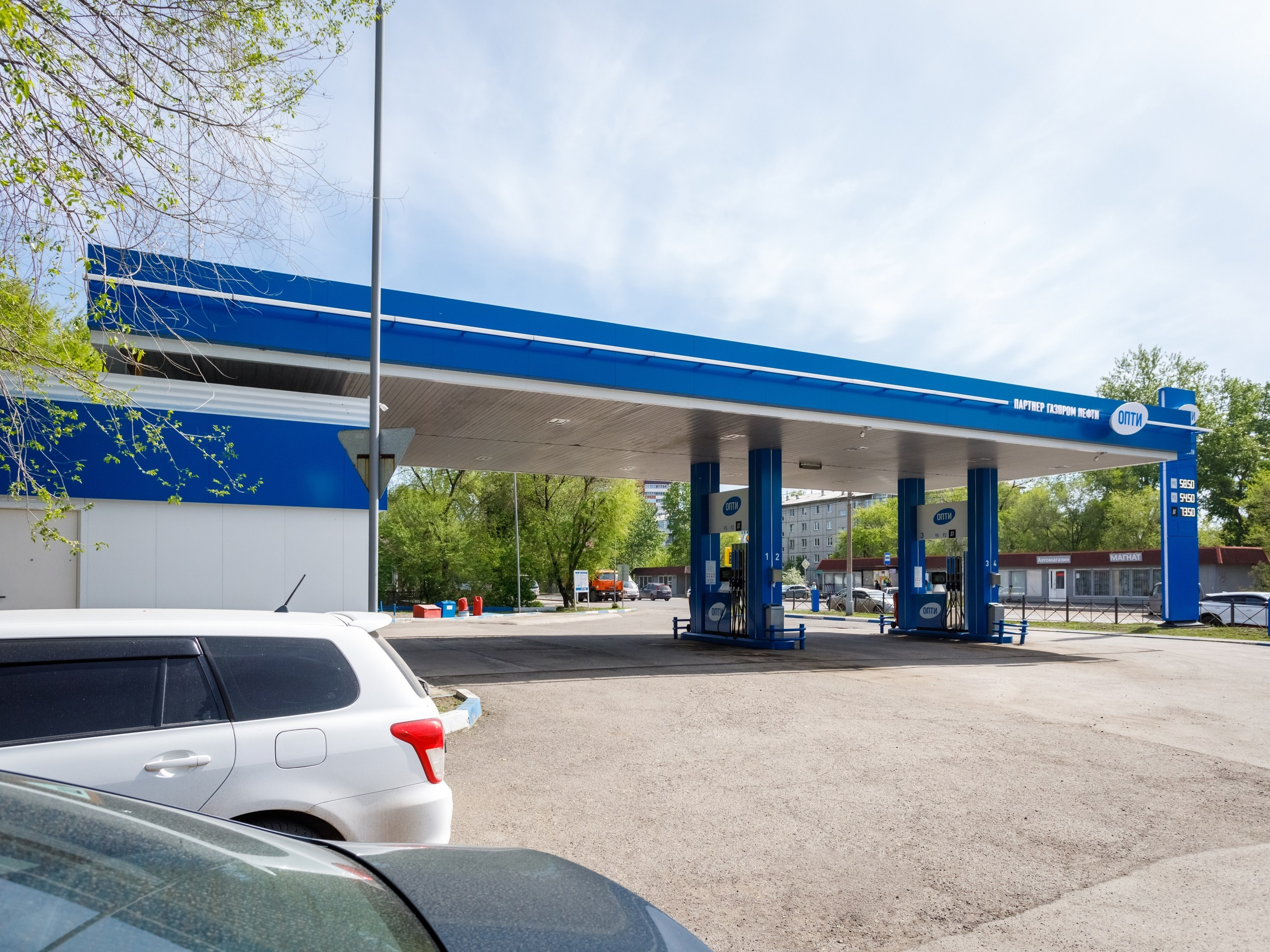 Опти АЗС. Газпром нефти