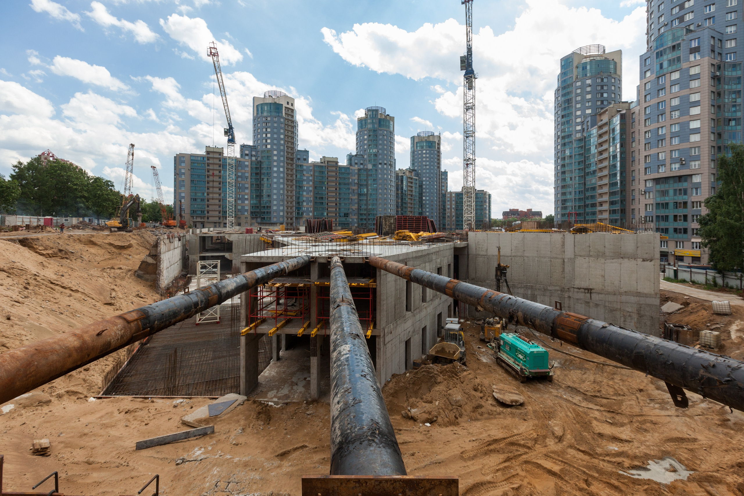 Стройки. Архитектурный и репортажный фотограф Александронок Алексей