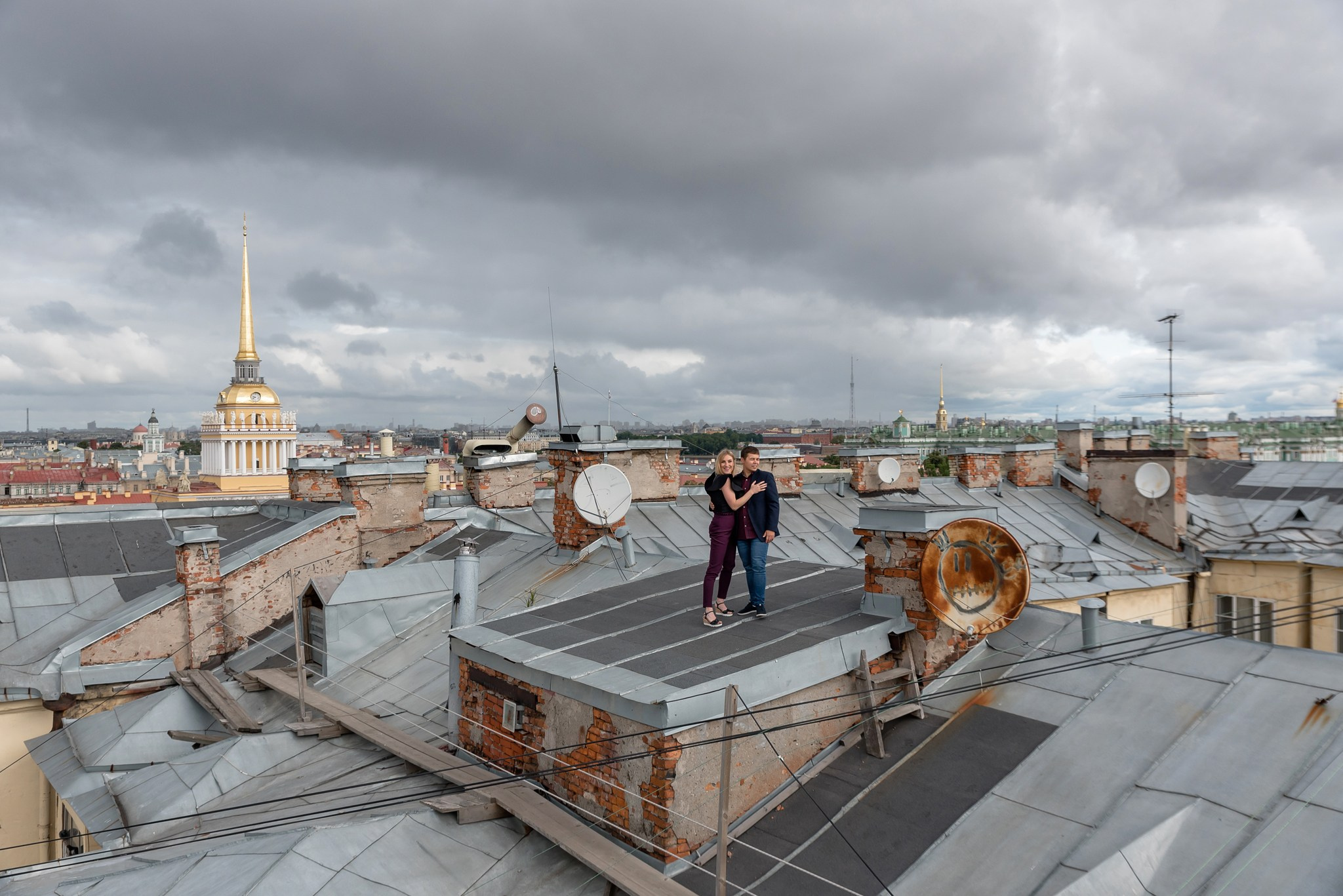 Вид на Исаакиевский собор. Свадебный и семейный фотограф из Санкт-Петербурга Климов Анатолий