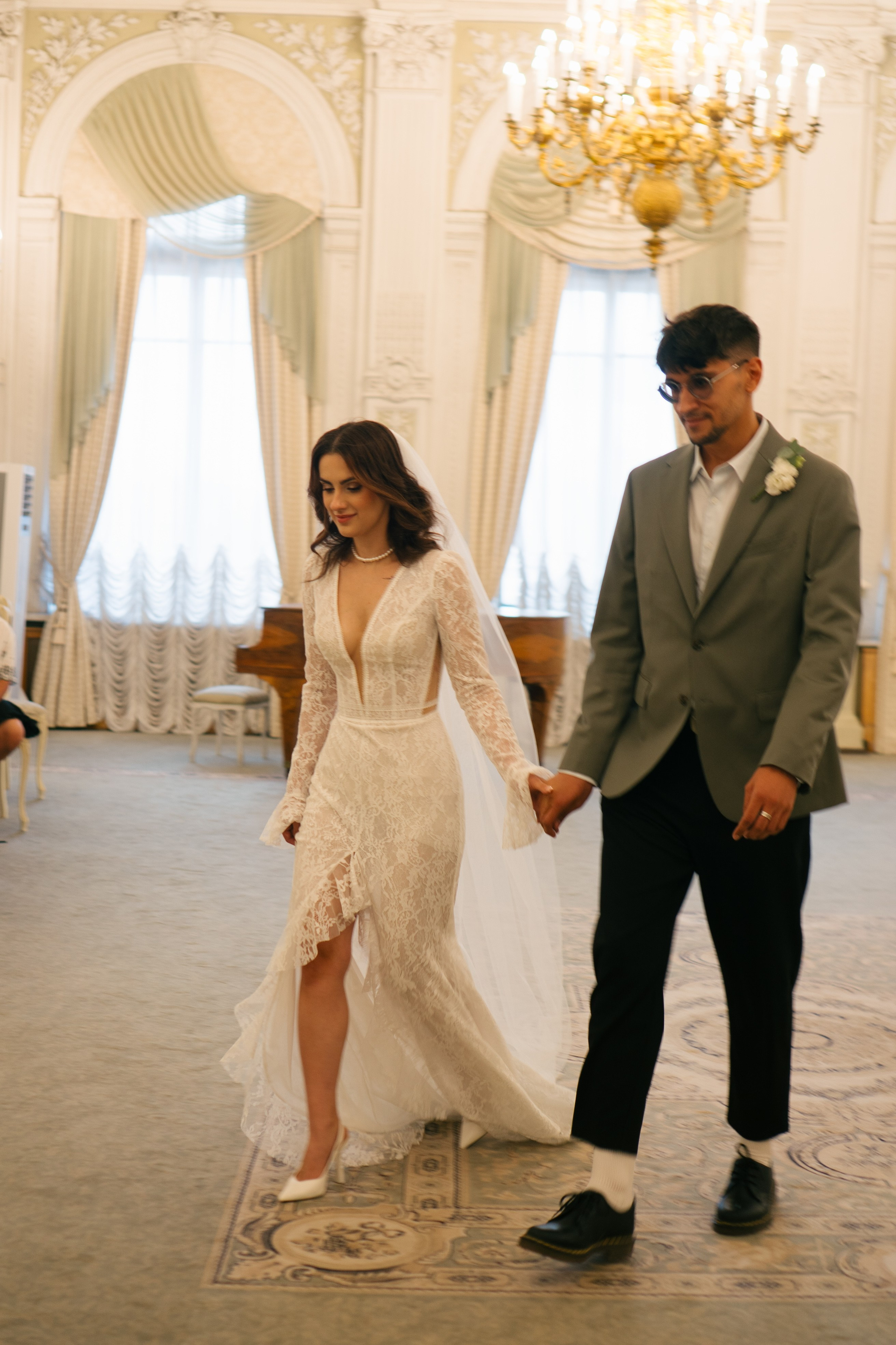 СВАДЕБНАЯ СЬЕМКА В ПЕРВОМ ДВОРЦЕ БРАКОСОЧЕТАНИЯ. Профессиональный фотограф, Санкт-Петербург — Виктория Богомолова