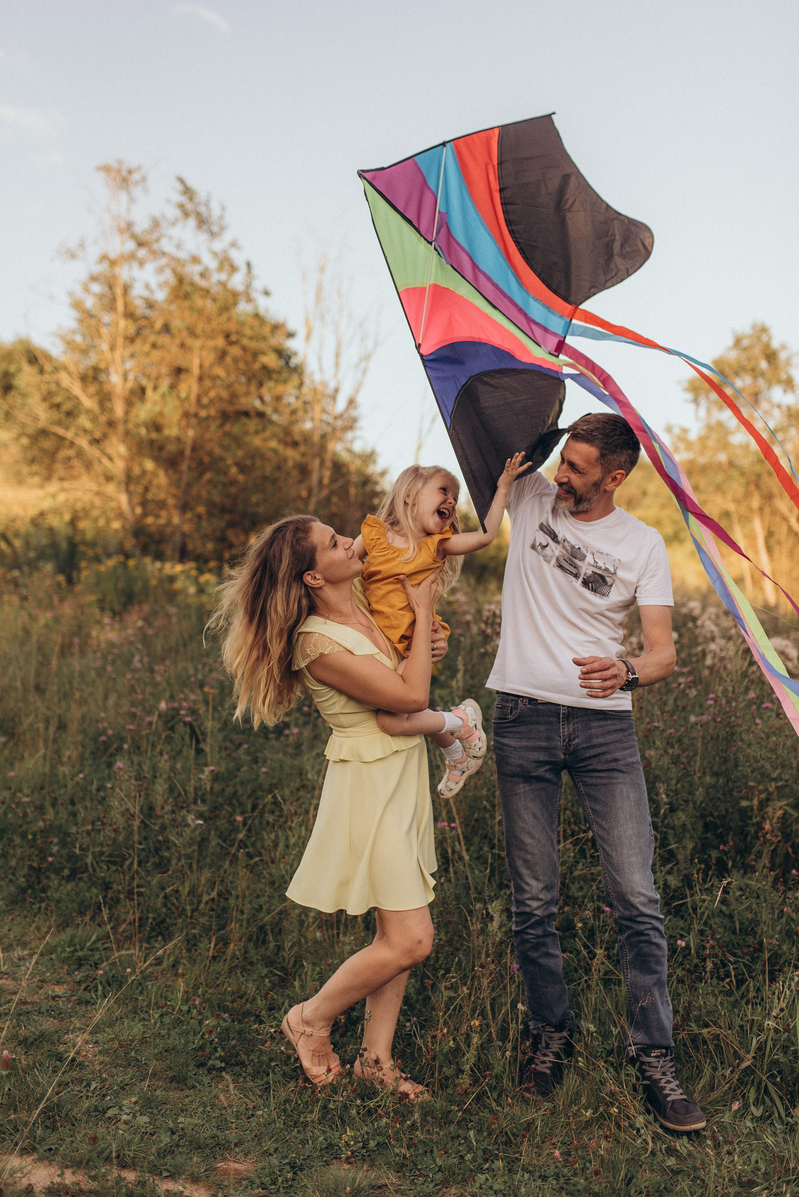 Воздушный змей. Семейный фотограф в Москве Екатерина Север
