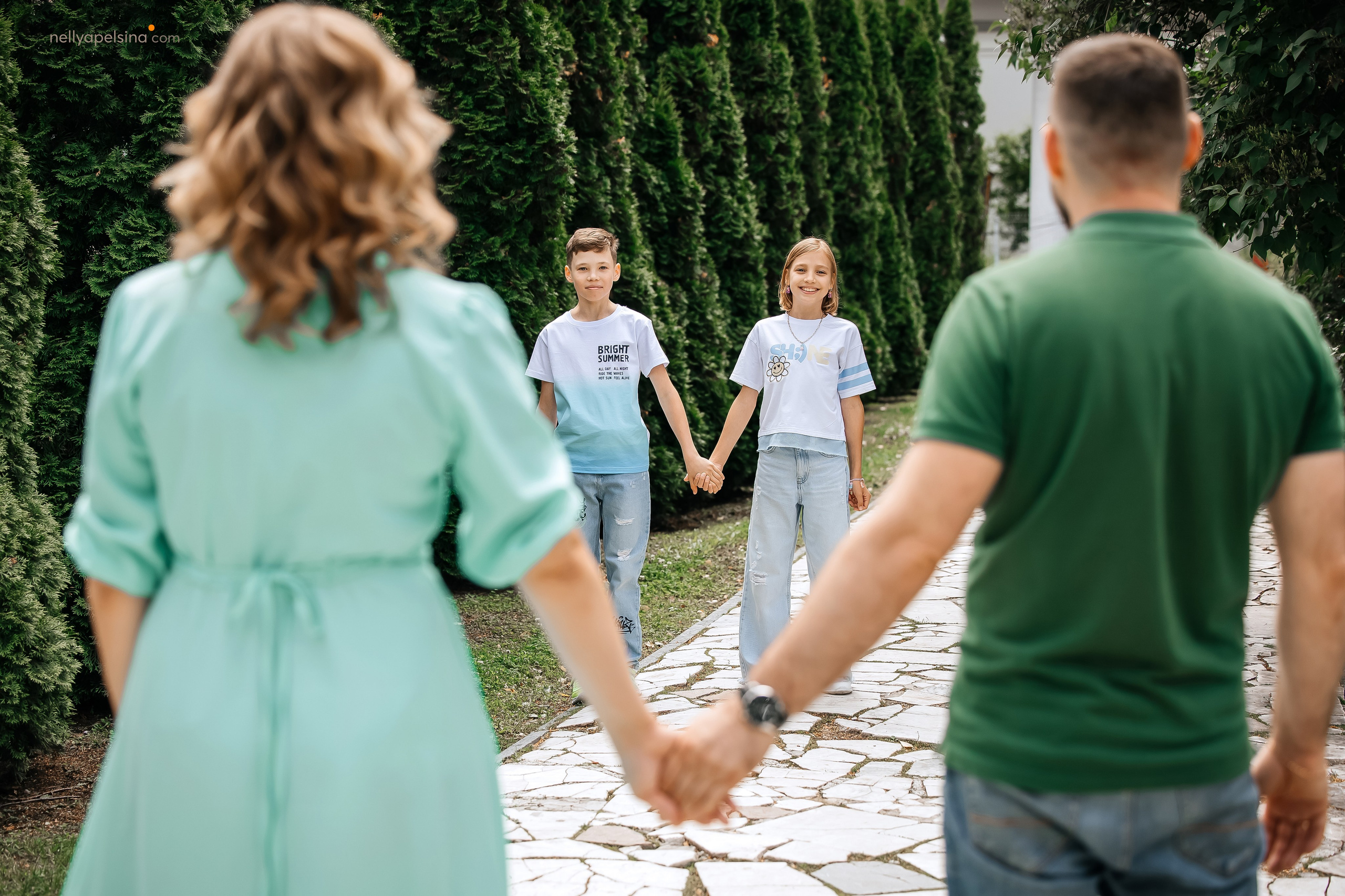 Света, Витя, Сережа и Вика. Фотограф Нелли Самойлова