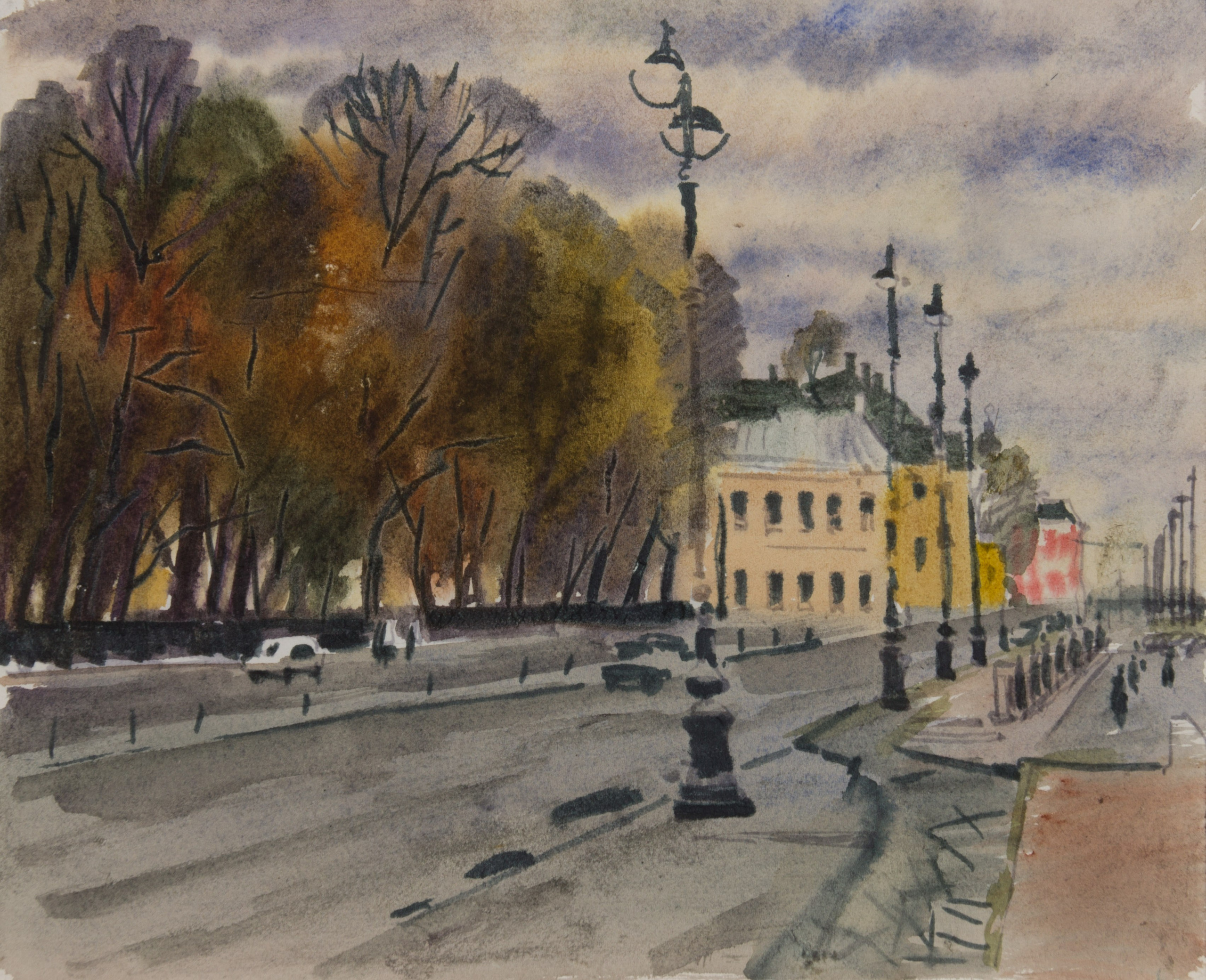 Город, графика. Ольга Васильева художник в Санкт-Петербурге