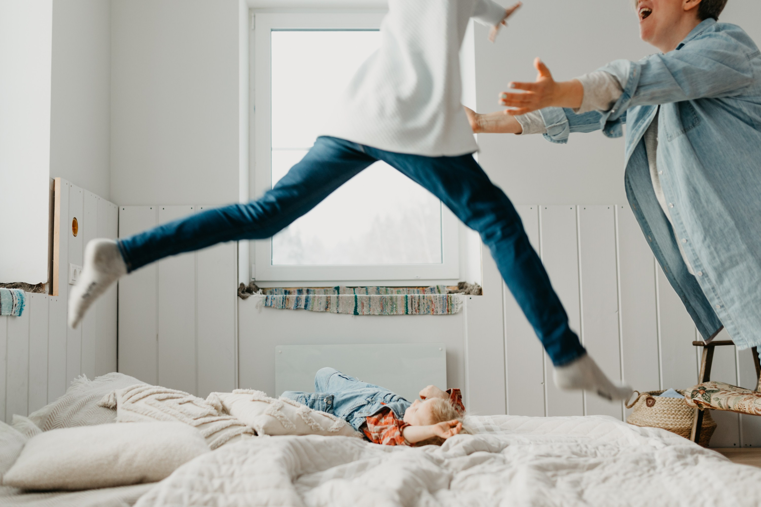 Рождественская Новогодняя Семейная Фотосессия дома. Семейный фотограф Маша Тимофеева | Москва