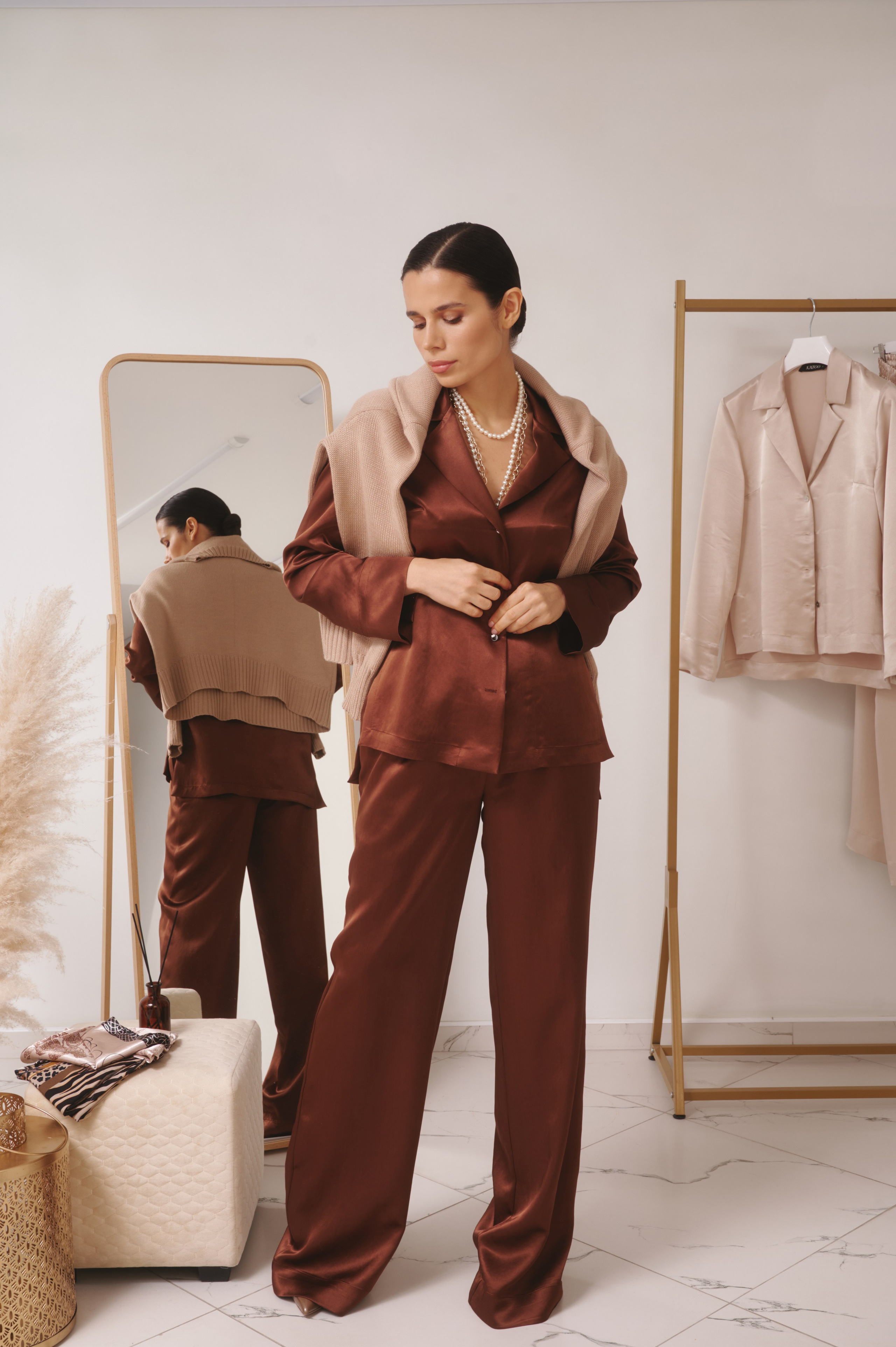 Nat Go lookook autumn 23. Коммерческий фотограф в Москве Валерий Белинский
