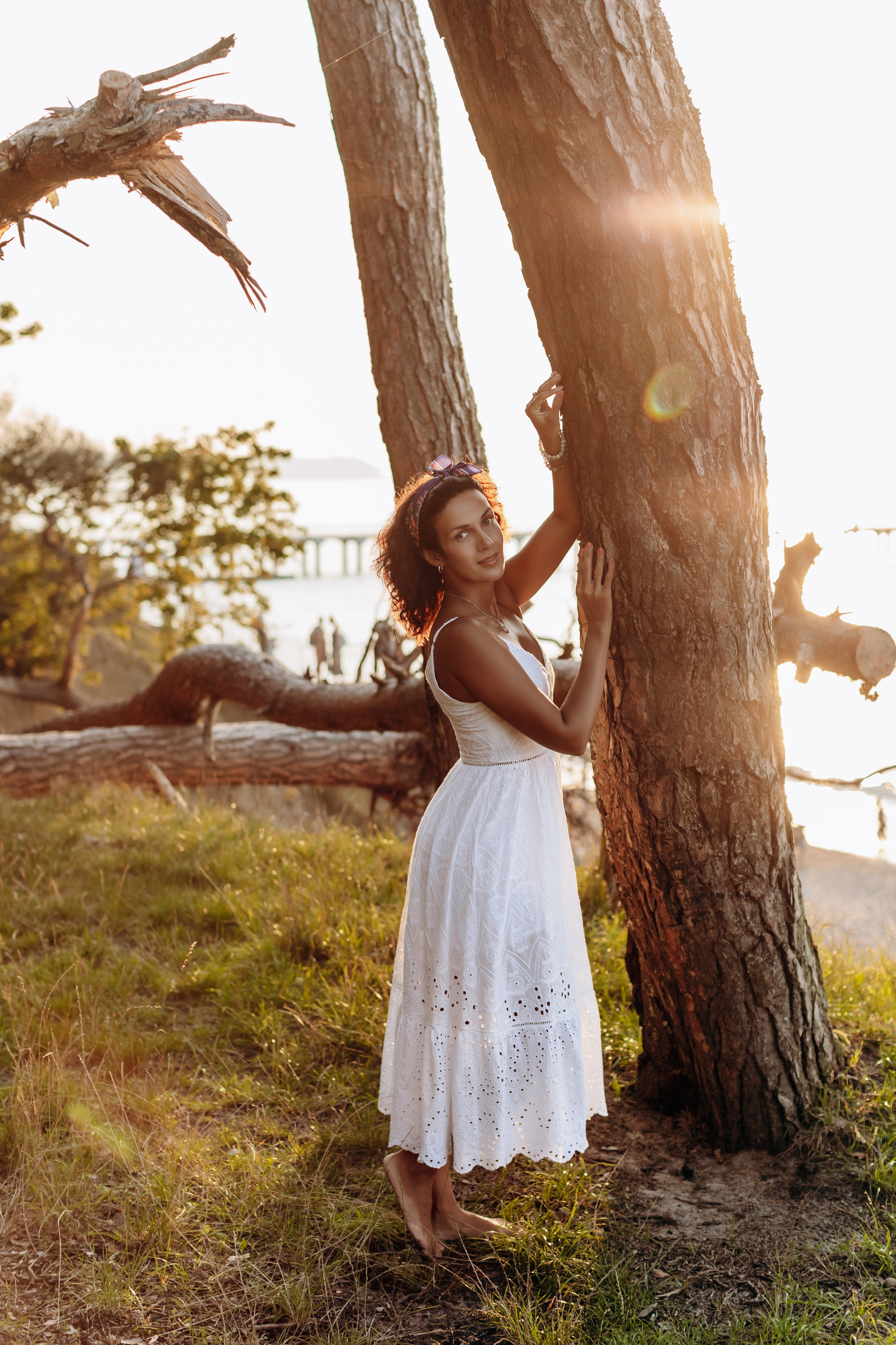 Подруги Пионеский Сосновый бор закат. Фотограф в Калининграде свадебная фотография, репортажная, фотосессии