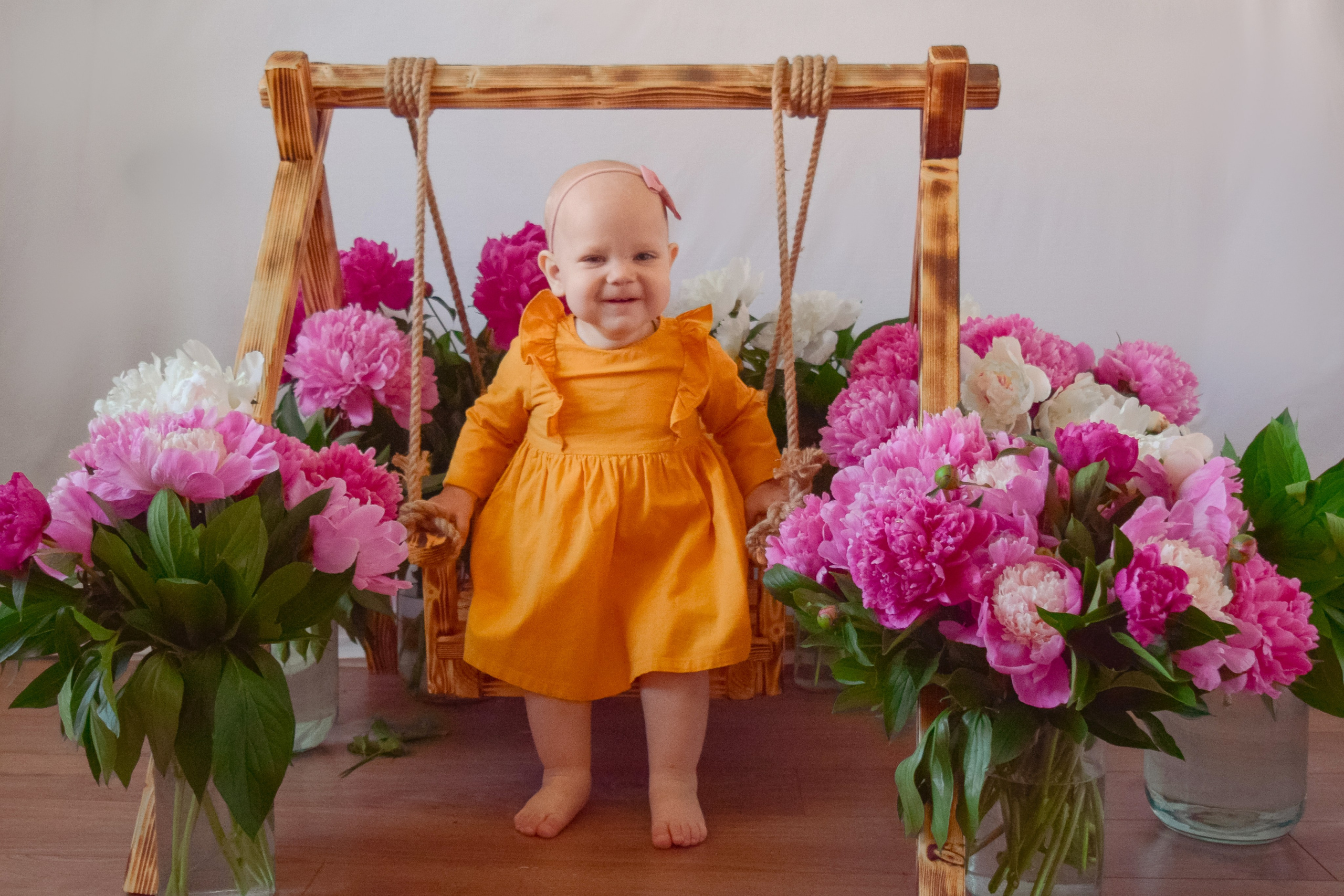Полина и Даня пионы. Семейный и детский фотограф в Михайловке Татьяна Лестьева