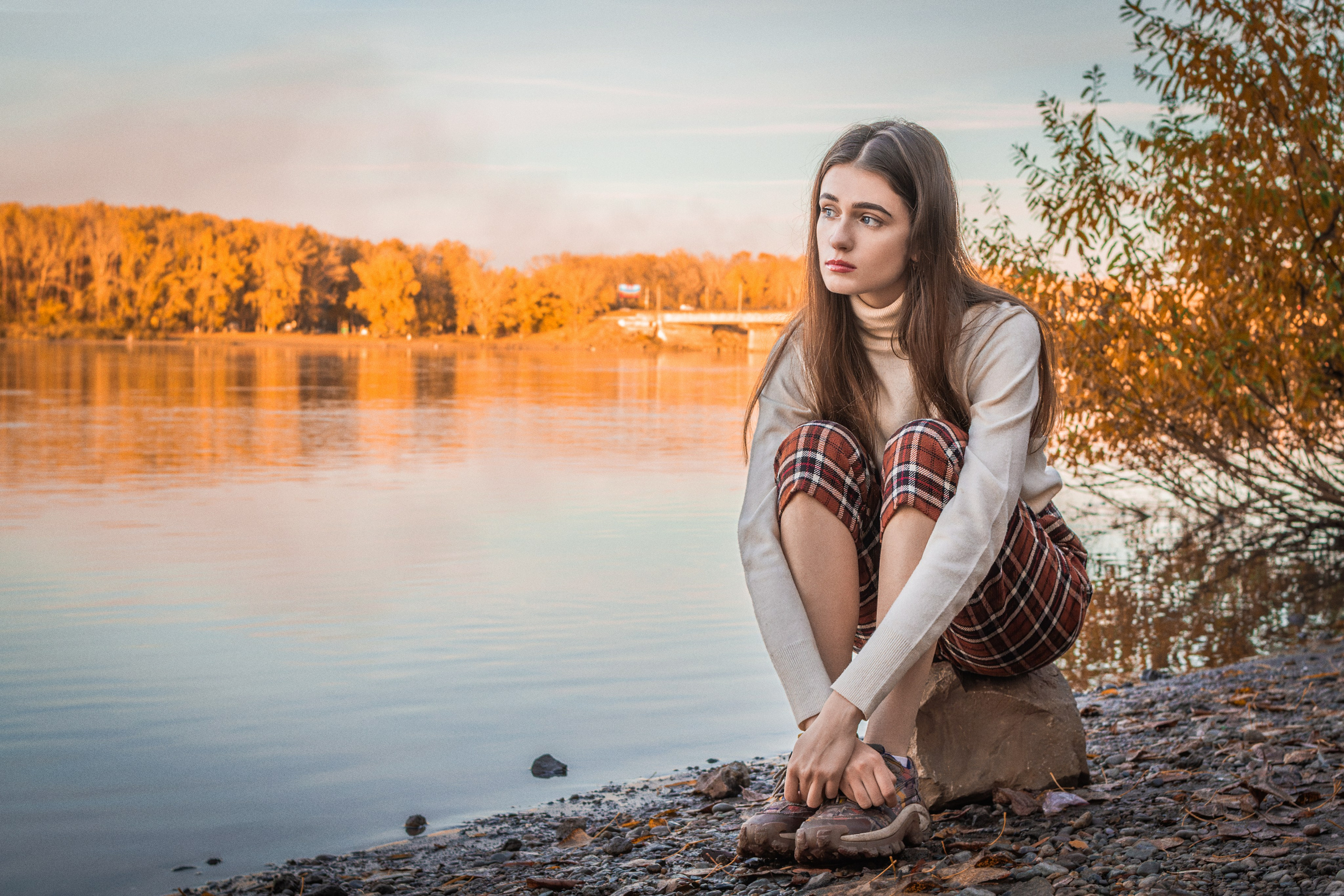 Осень. Фотограф в Новокузнецке