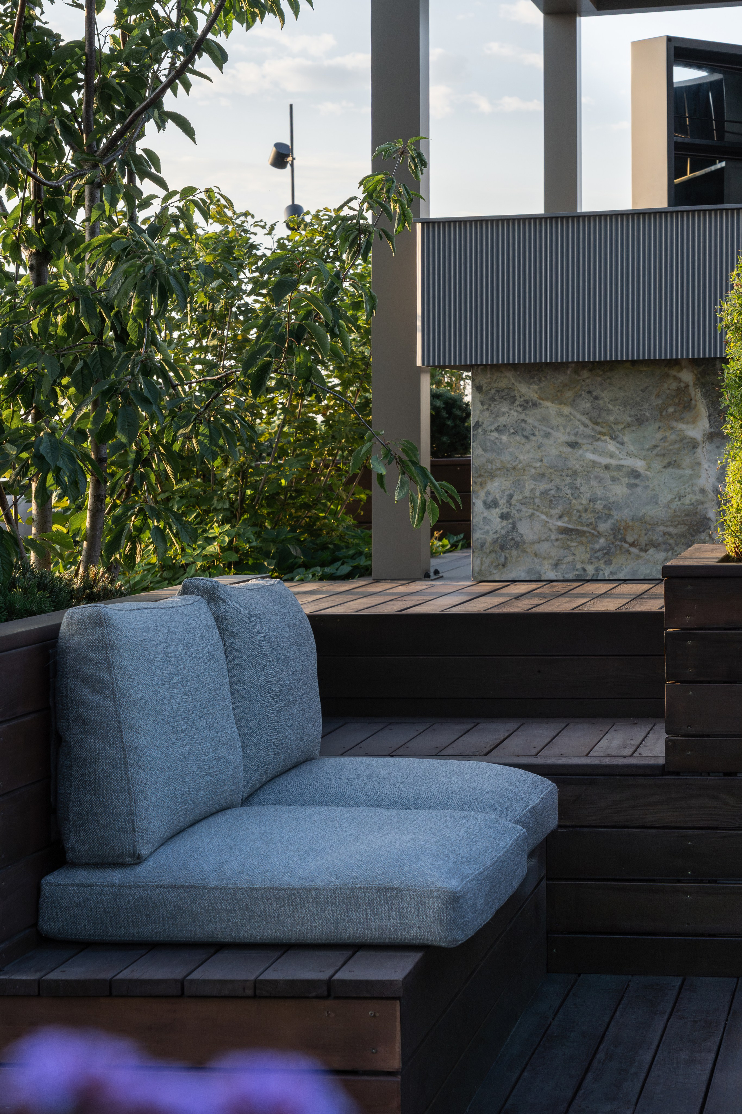 Brusnika office terrace, Moscow. Артамонов Александр | Архитектурный и ландшафтный фотограф