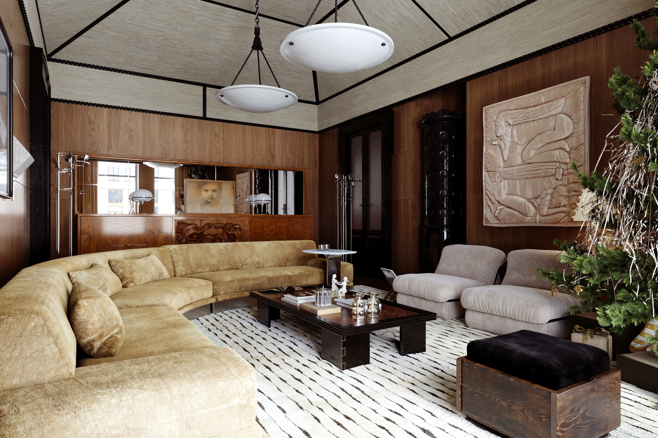 NEW YEAR 25. Визуализации Дизайн проектов