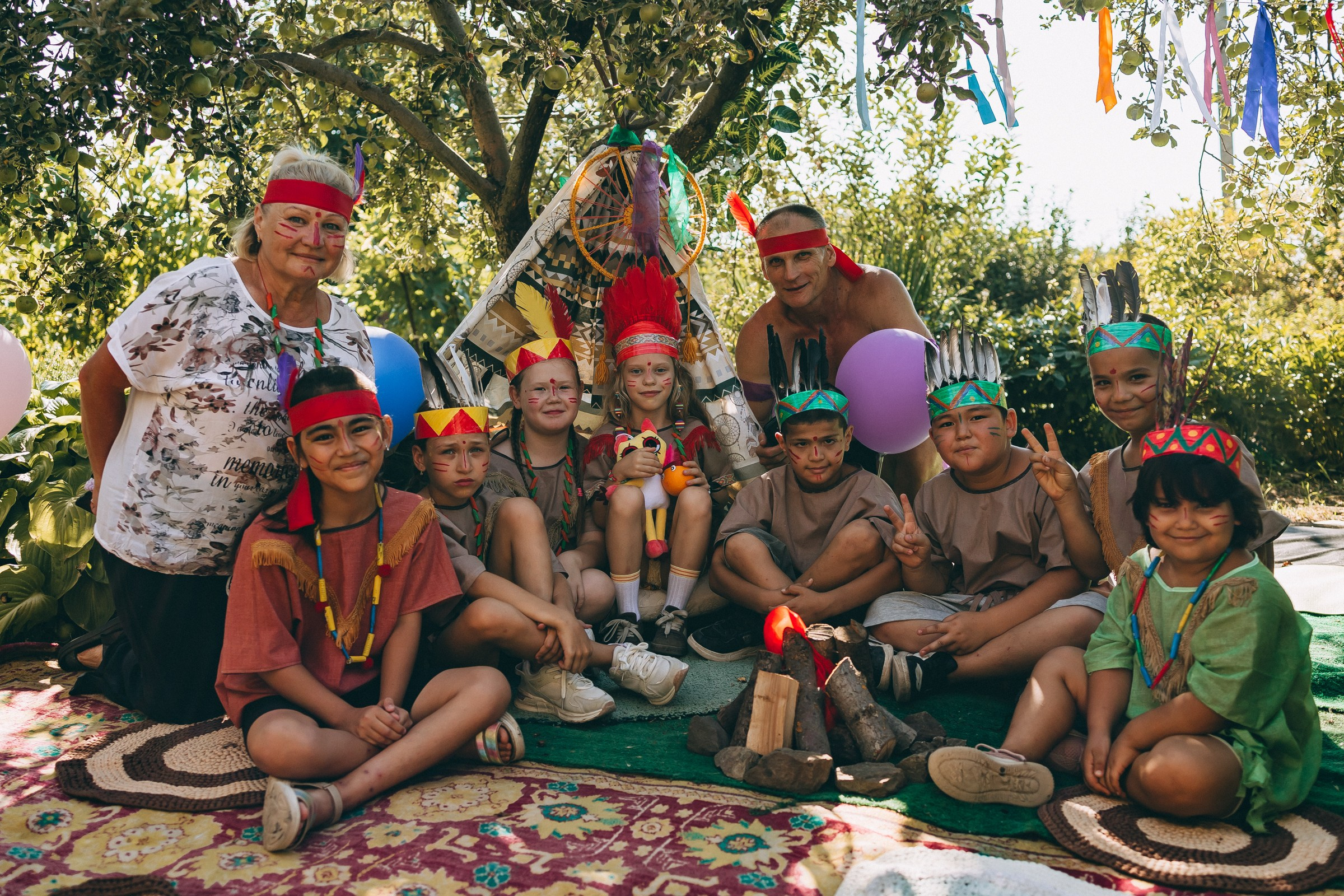 «Индейцы». Семейный фотограф в Волгодонске Краченцева Анна