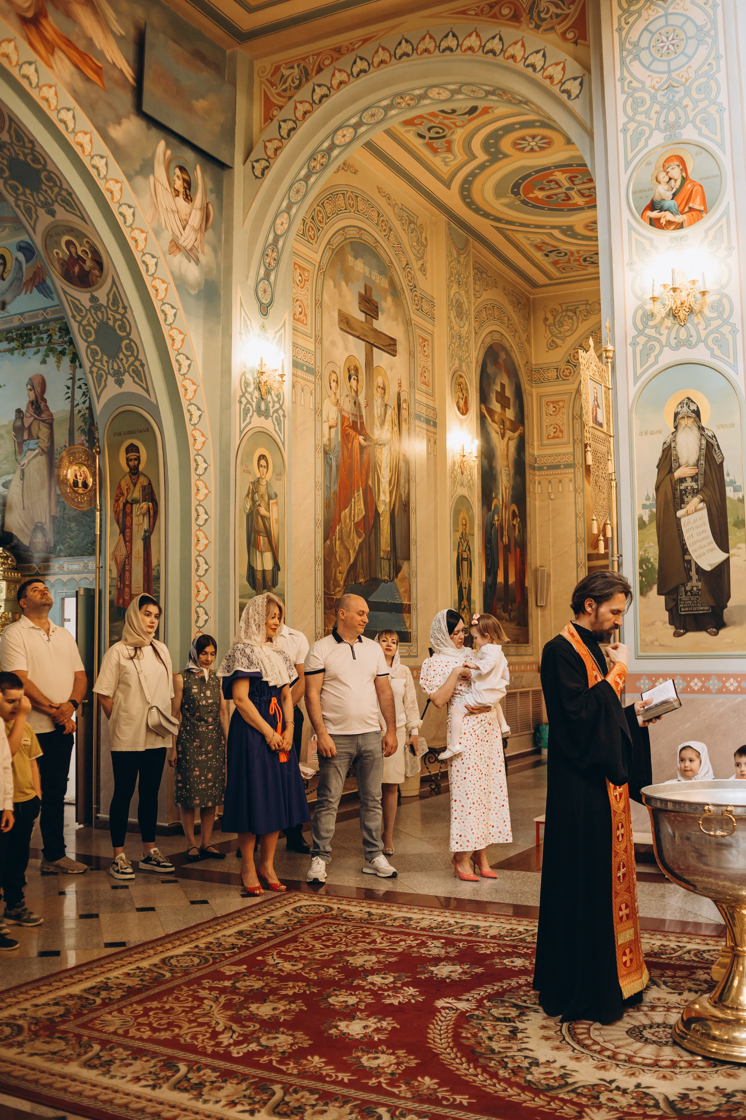 Крещение Таисии. Семейный фотограф в Волгодонске Краченцева Анна
