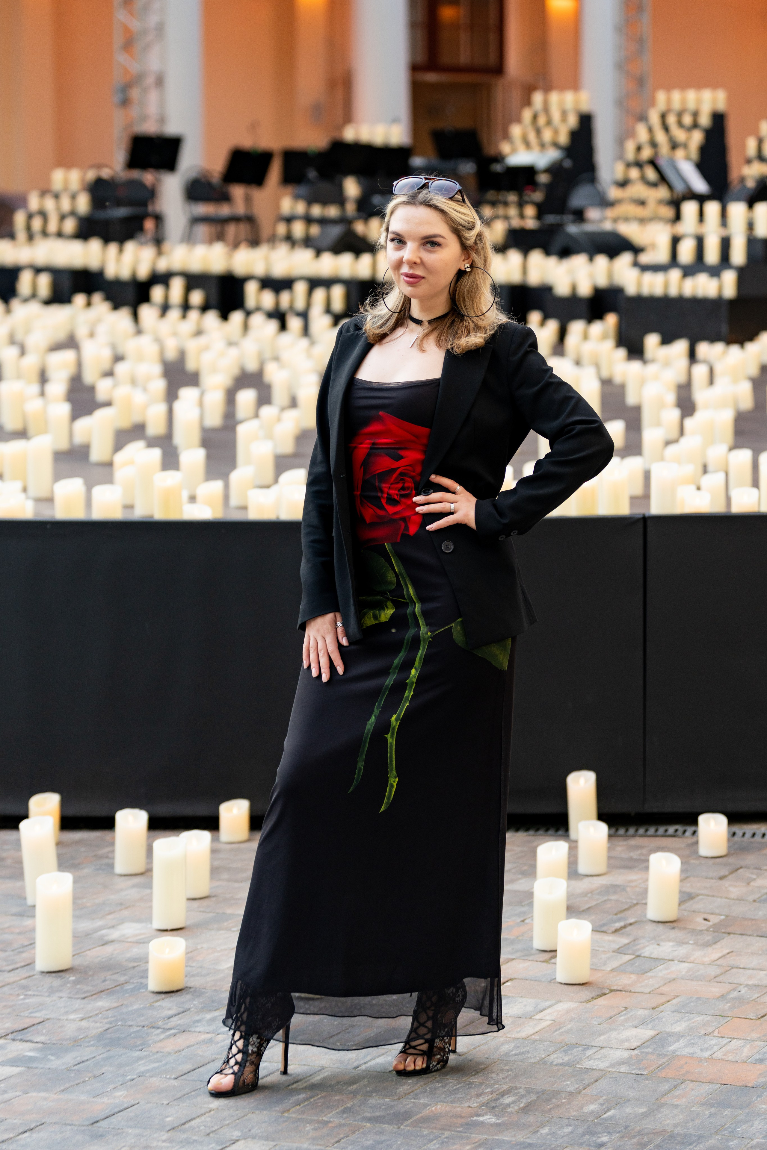 Симфонический оркестр Lumisfera при свечах. Фотограф Никита Комаров