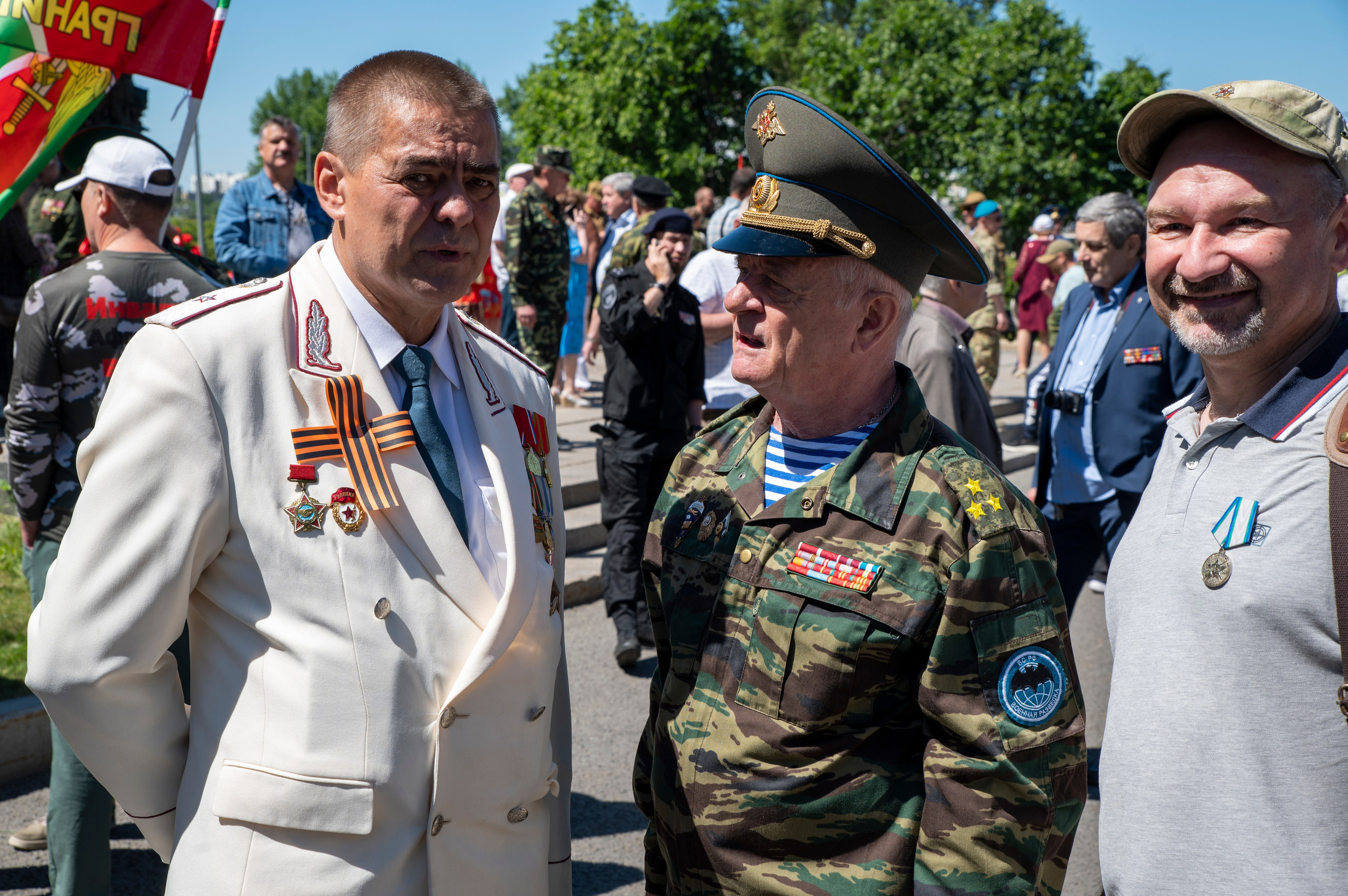 День ветеранов боевых действий 2022. Фотограф Роман Адлер