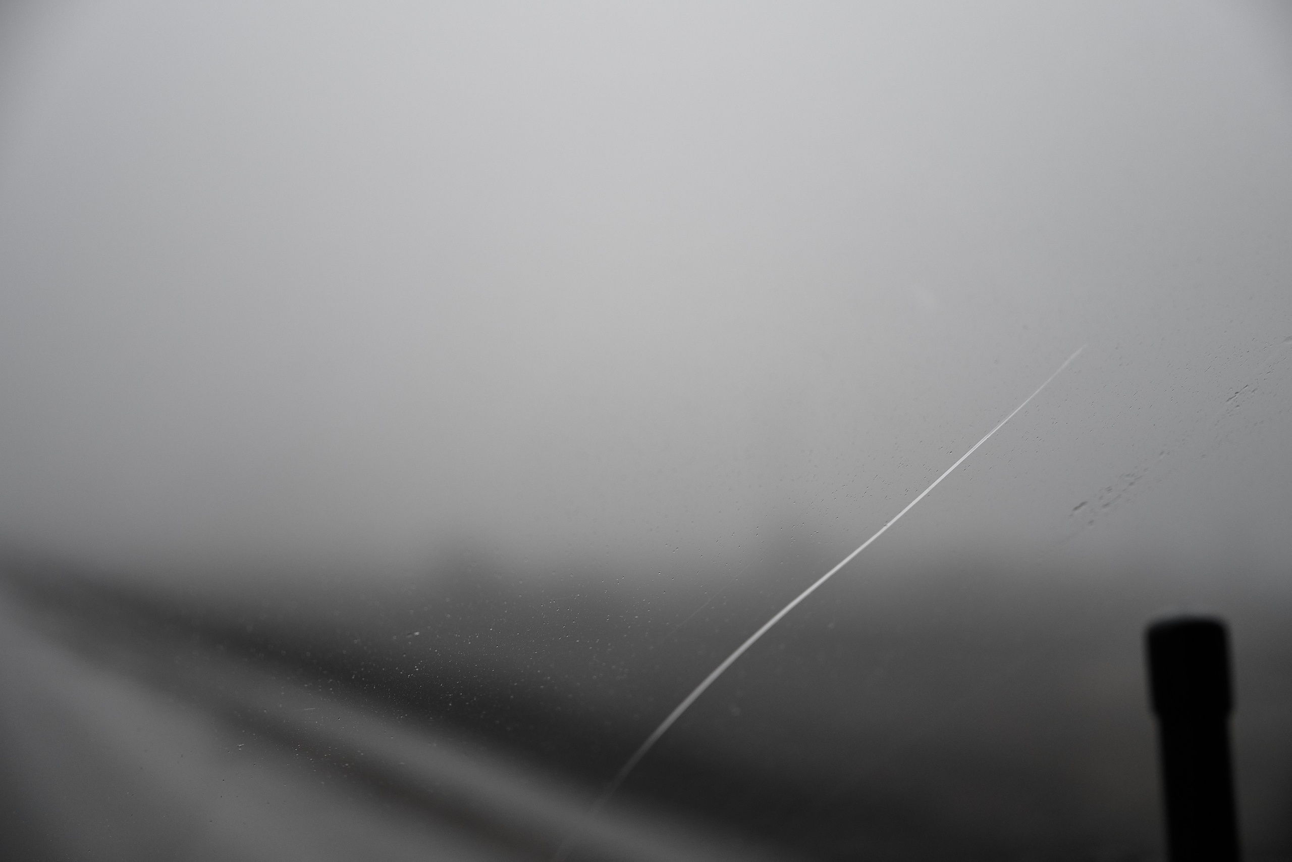 Дорога домой. Туман. Фотограф Роман Адлер