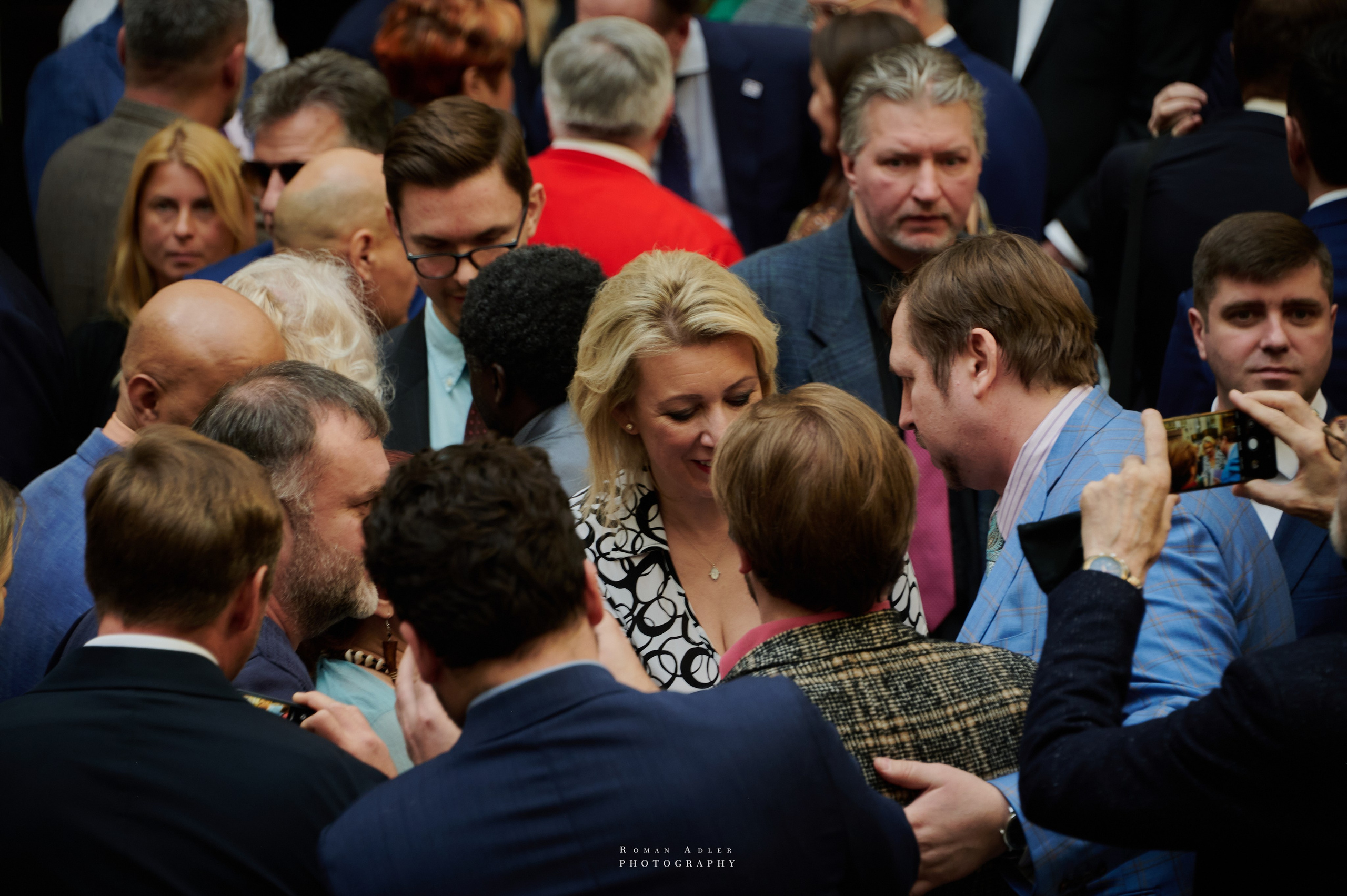 Мария Захарова на презентации фильма Дарьи де Консейсао «Black to USSR» в конференц-зале МИД России. Фотограф Роман Адлер. Фоторепортаж Роман Адлер.