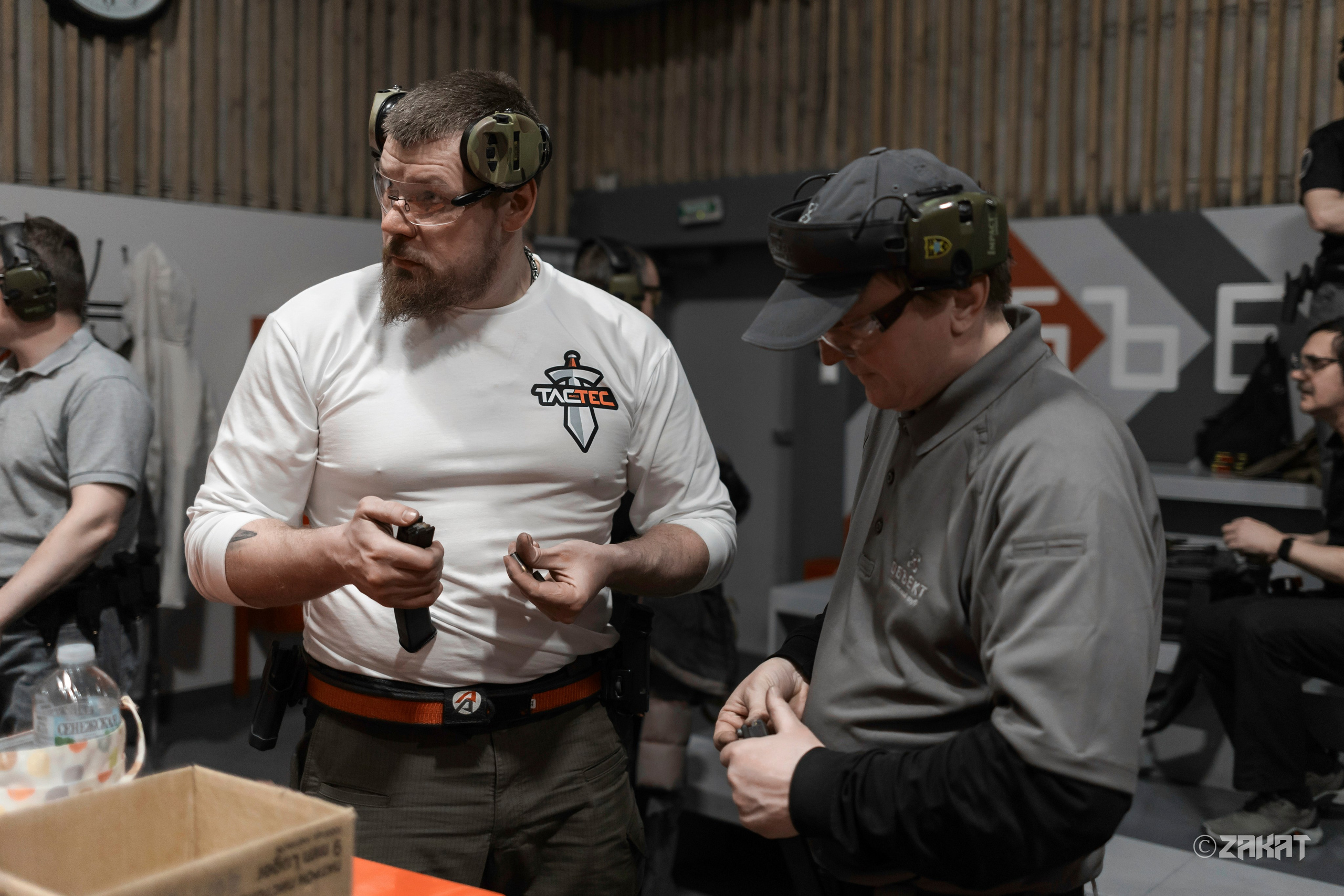 Репортажная съемка соревнования в стрелковом клубе Объект. Репортажный фотограф, Москва, Закат