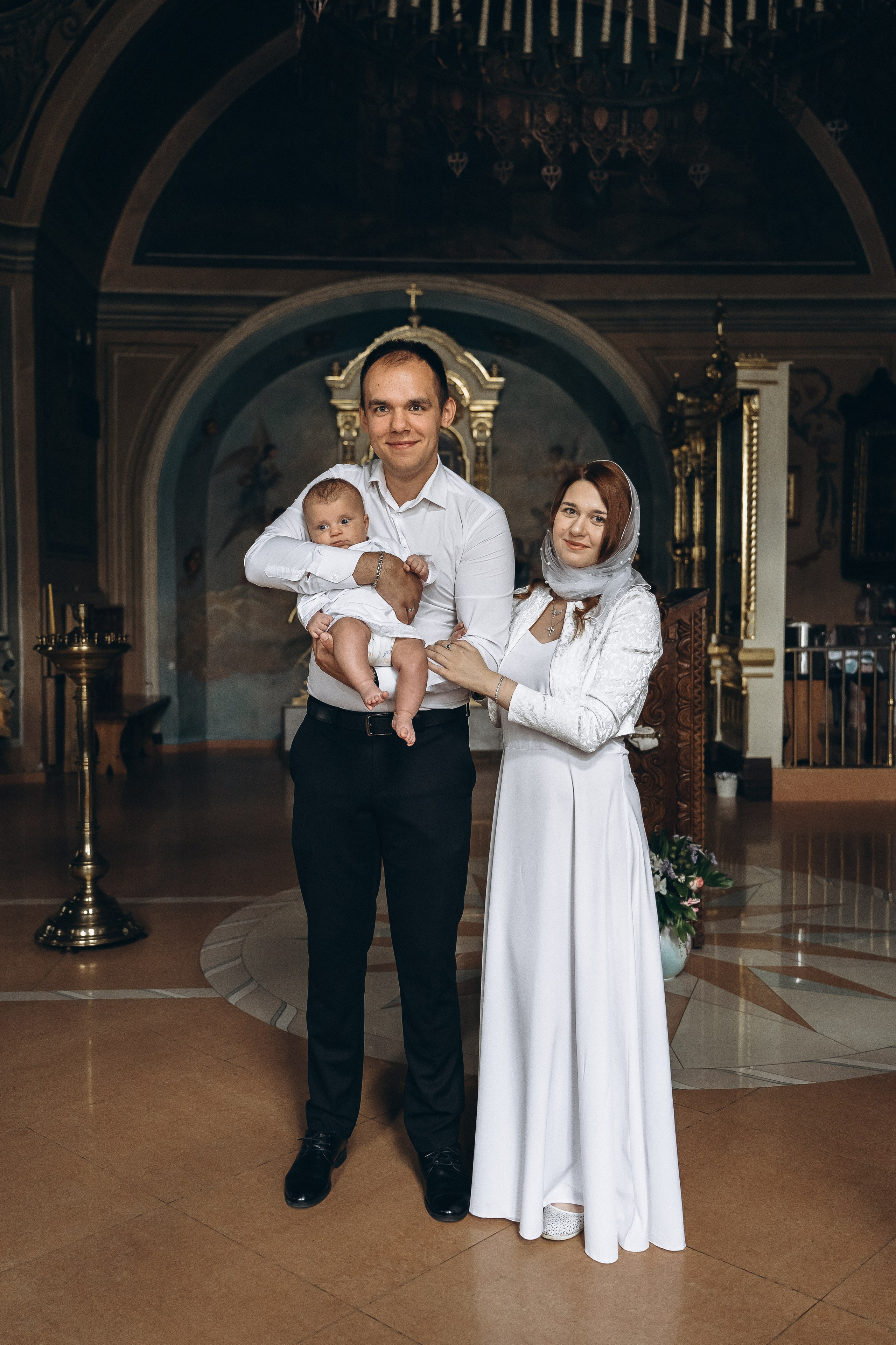 Таинство крещения Максима. Фотограф Ольга Рубцова в Москве и Московской области