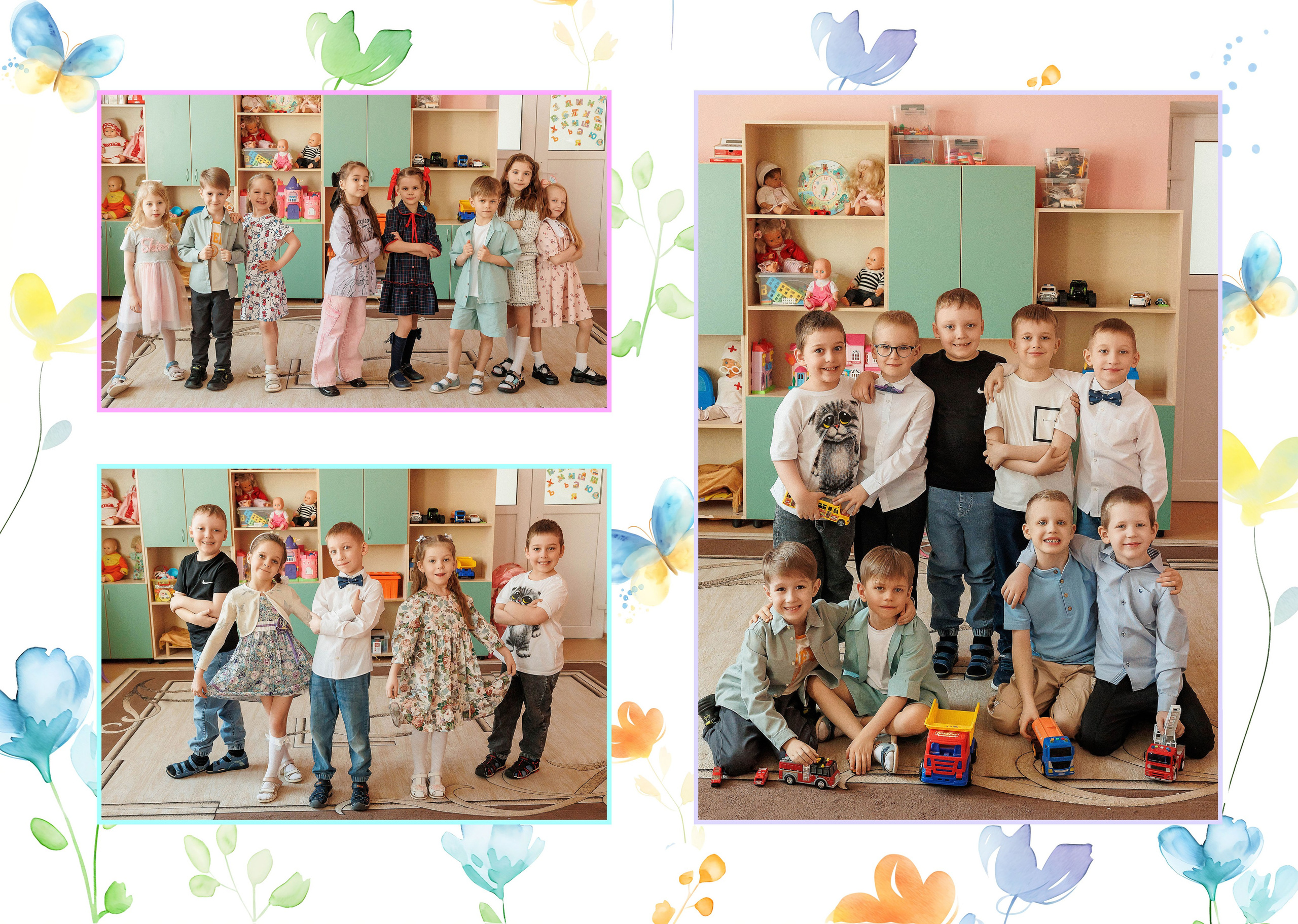 Выпускной альбом для детского сада. Свадебный фотограф Денис Перминов в Воронеже