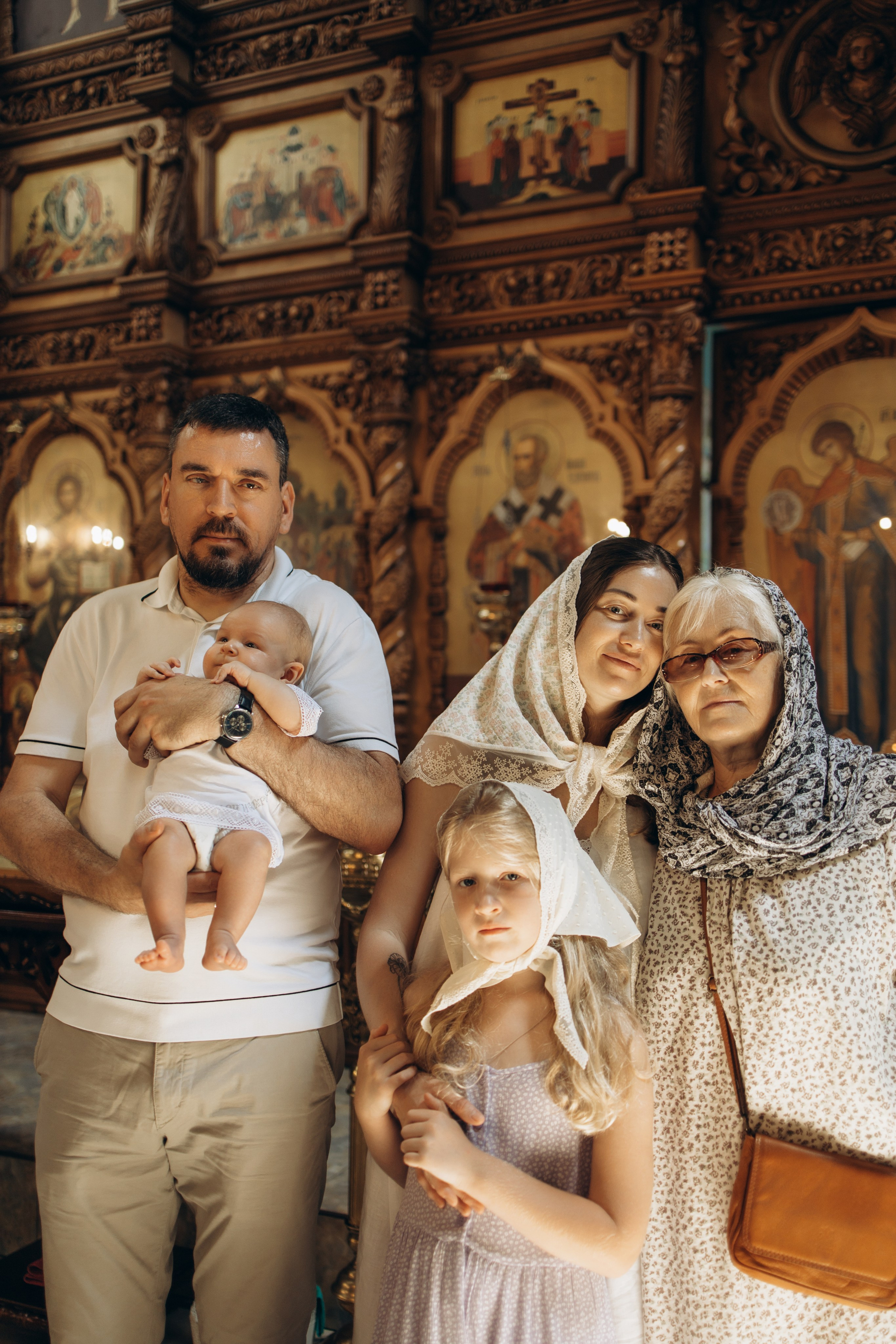 Крещение Ивана. Самый теплый фотограф в Краснодаре Рябоконь Ксения