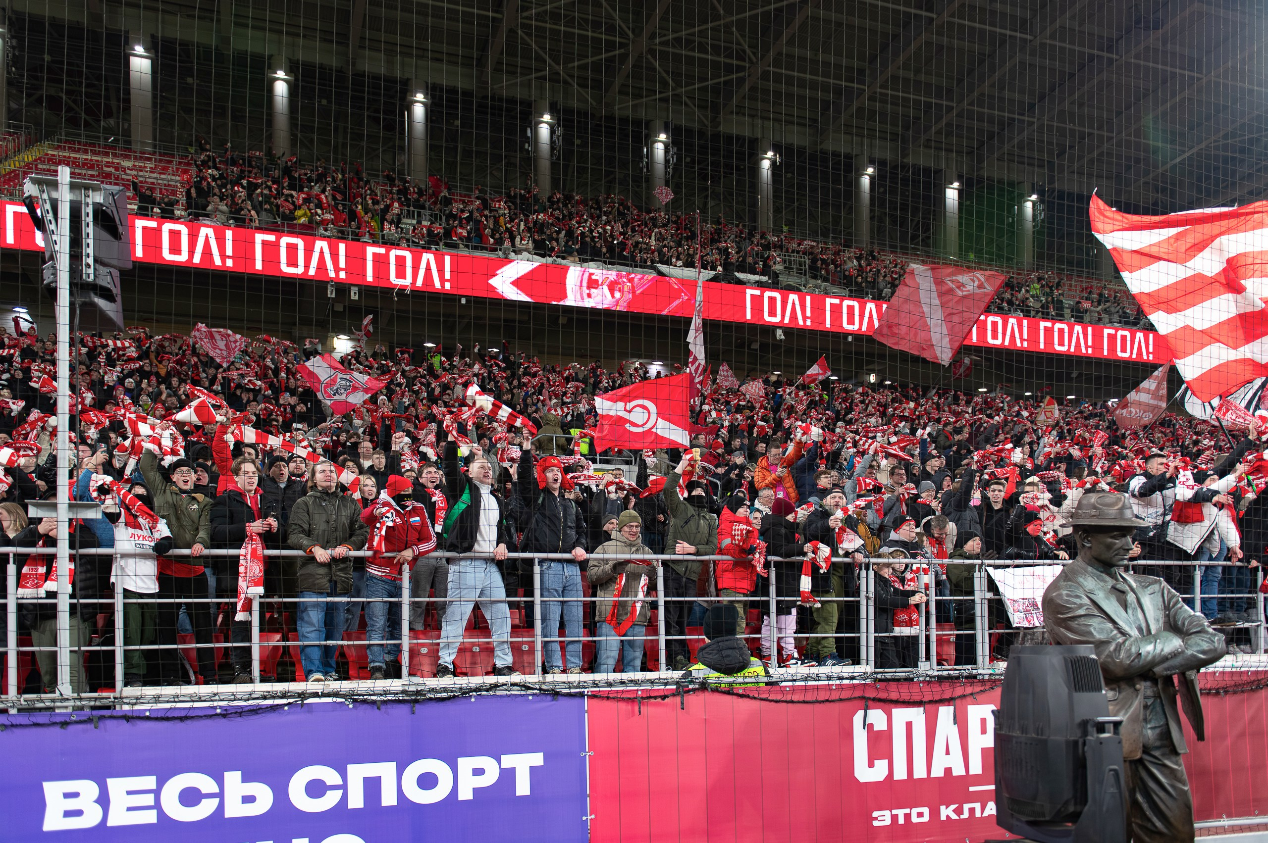 Спартак — Динамо — Чемпионат РПЛ. Спортивная фотосъемка в Москве и Московской области — Спорт в Москве