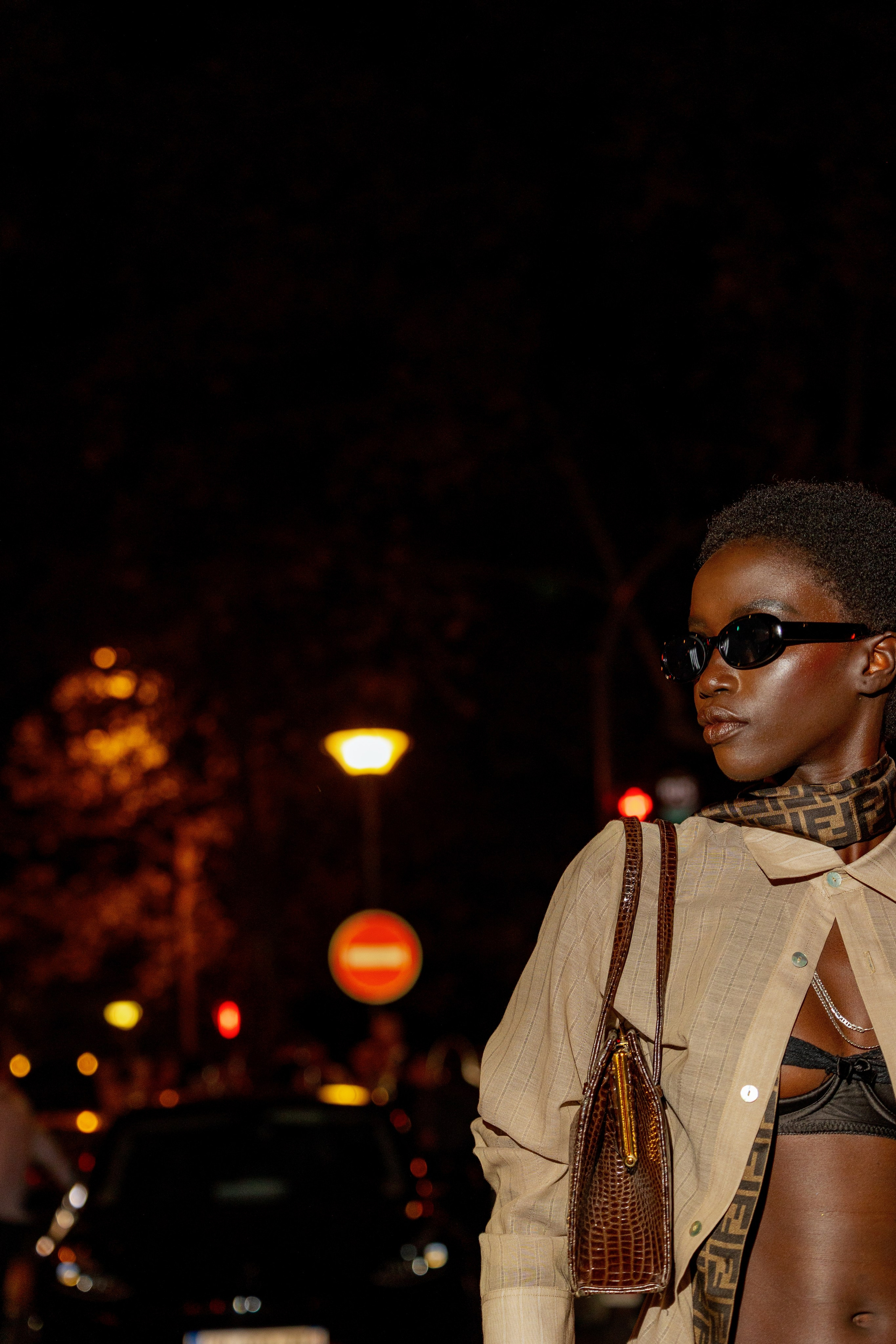 PFW SPRING SUMMER 2024 SAINT LAURENT. Photographer in Milan Ivan Goncharov