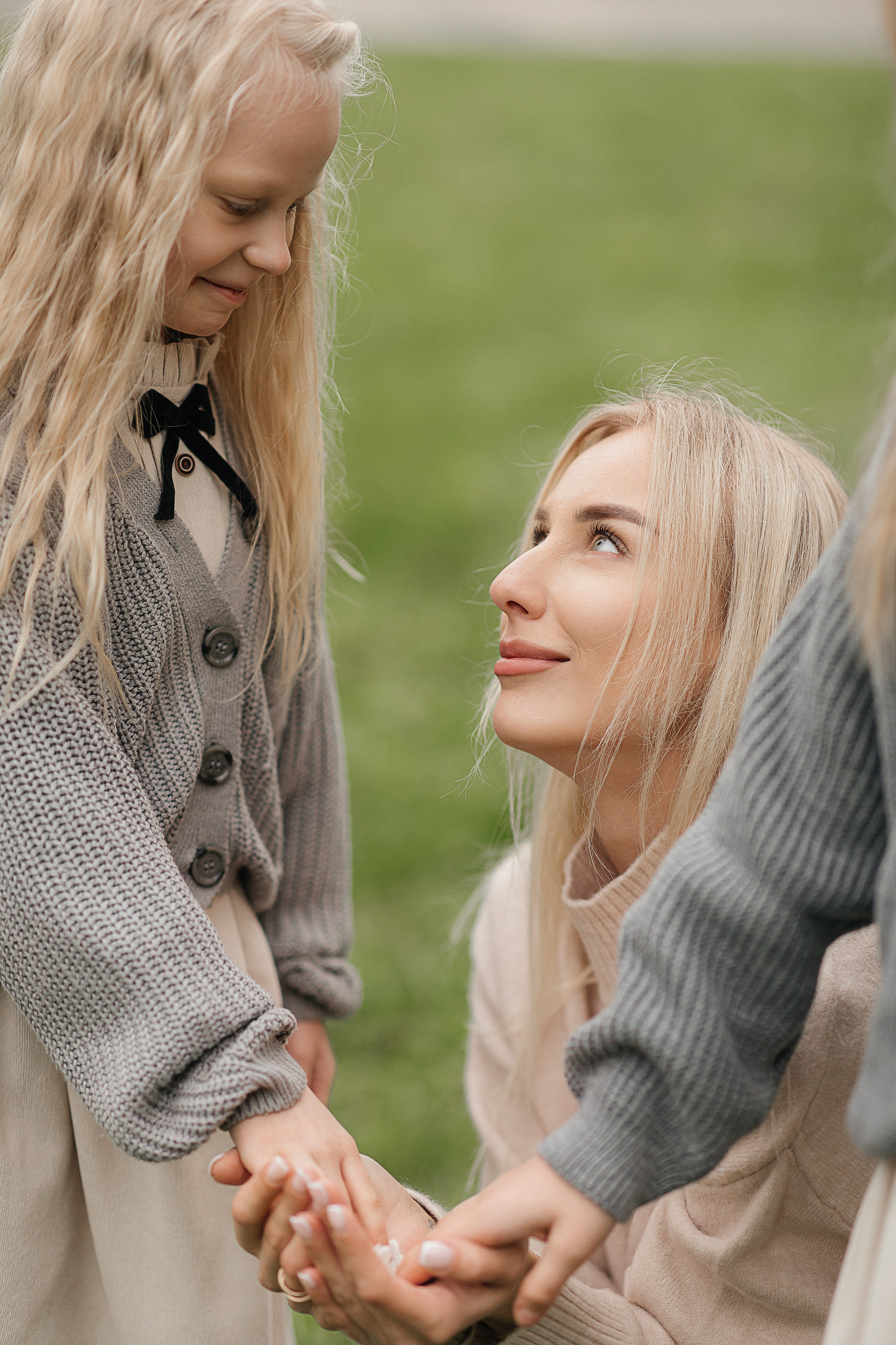 Кристина и дочки. Фотограф Москва