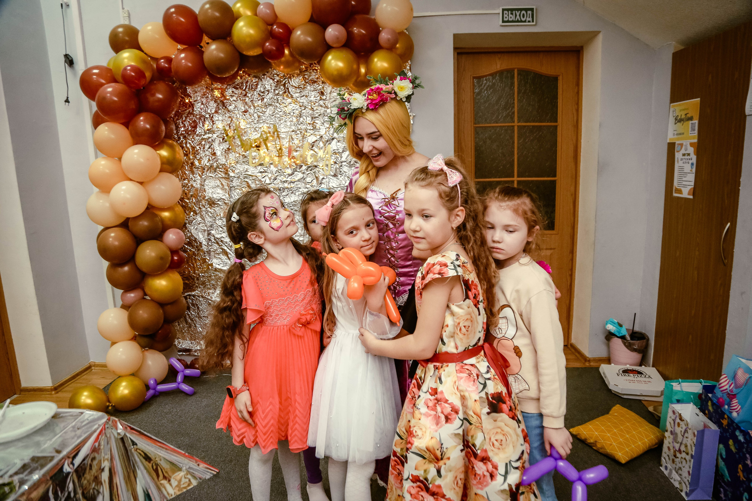 День рождения Ксюша 7 лет. Фотограф Гавриленко Светлана
