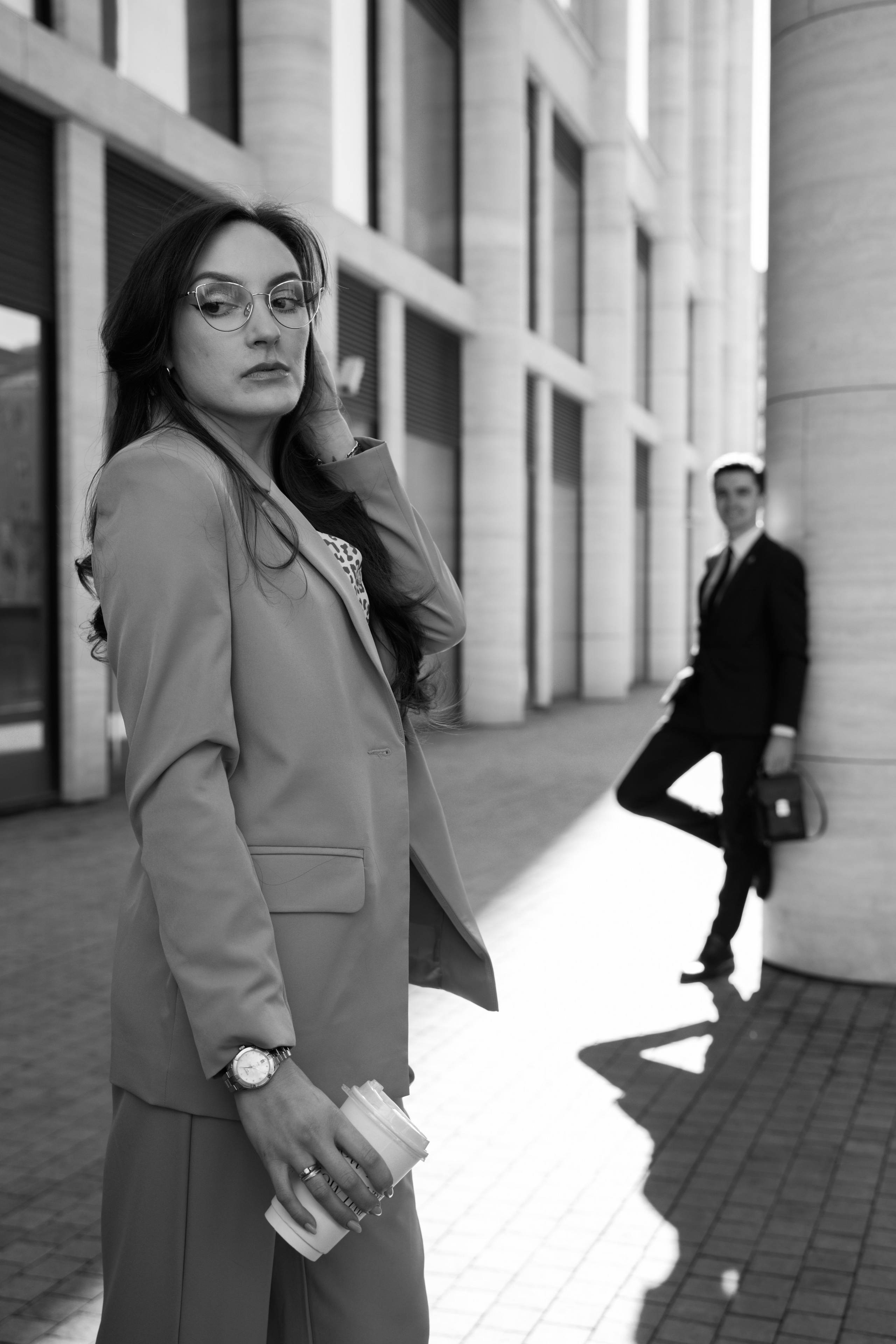 Контент съемка для соцсетей. Невская ратуша. Фотограф в Санкт-Петербурге Вагнер Юлия