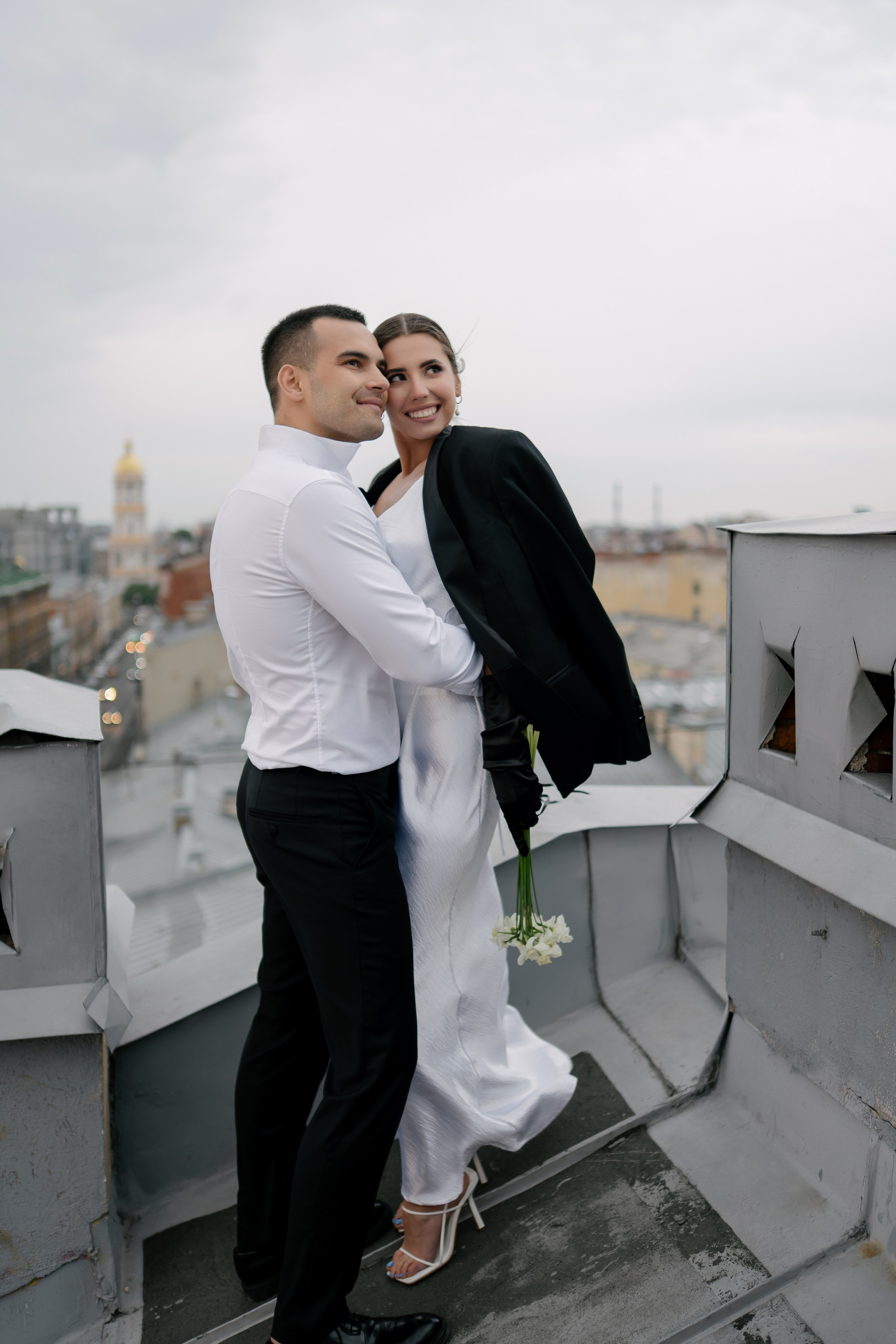 На крышах Питера. Семейный и свадебный фотограф в Красногорске Анастасия Тихонова