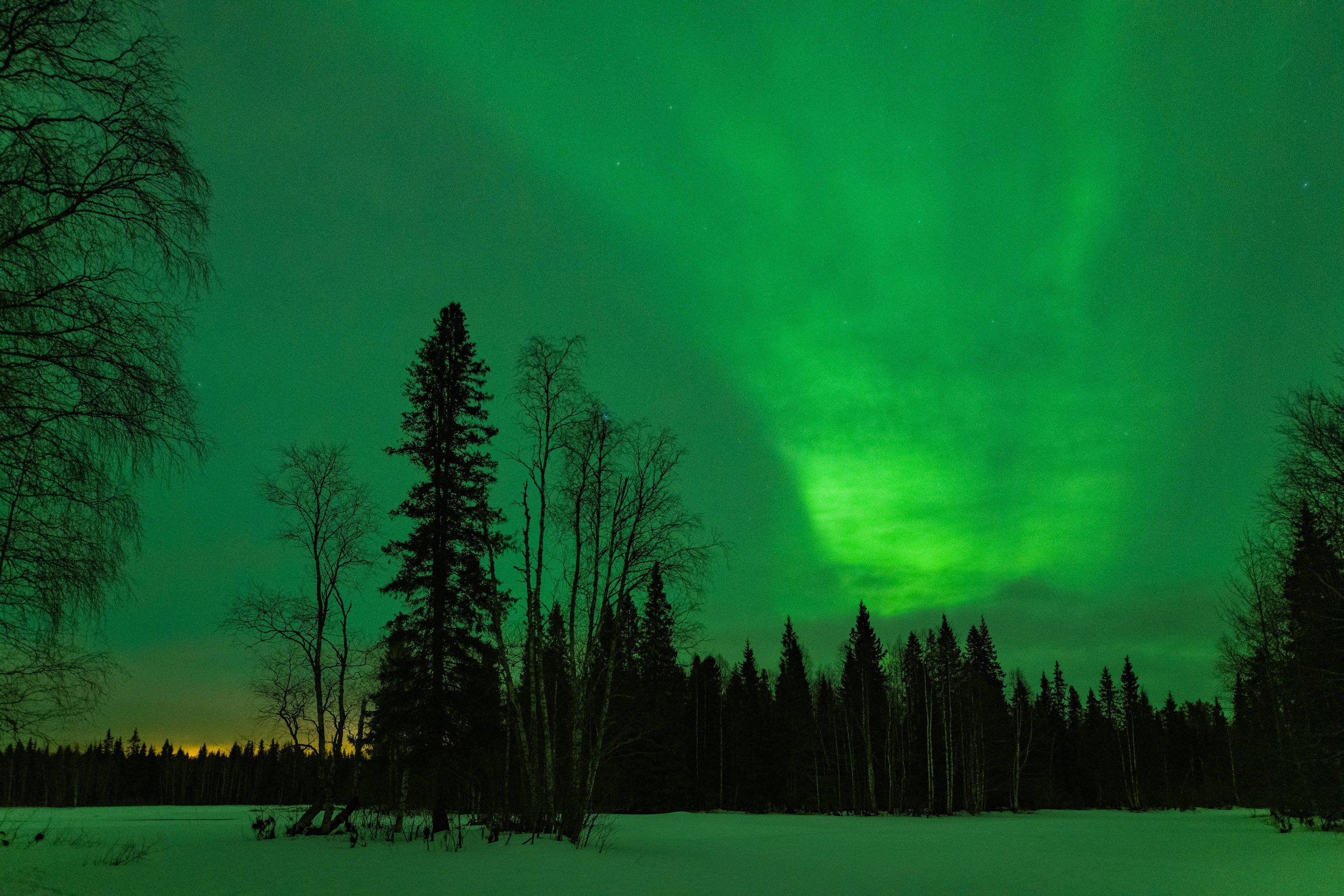 Полярное Сияние. Северные Ночи