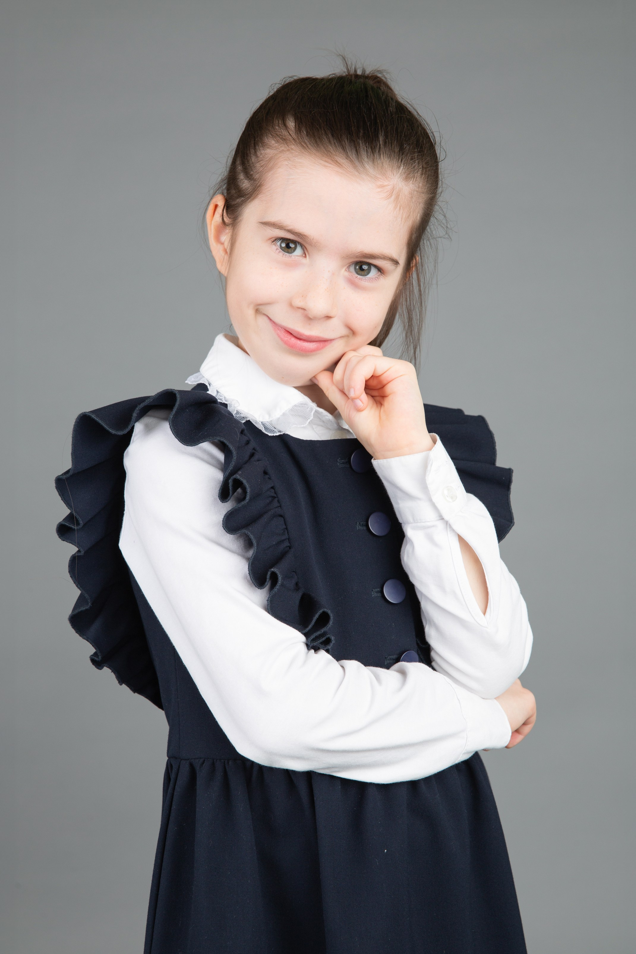 Портретная в школе. Фотограф Дарья Нагайцева