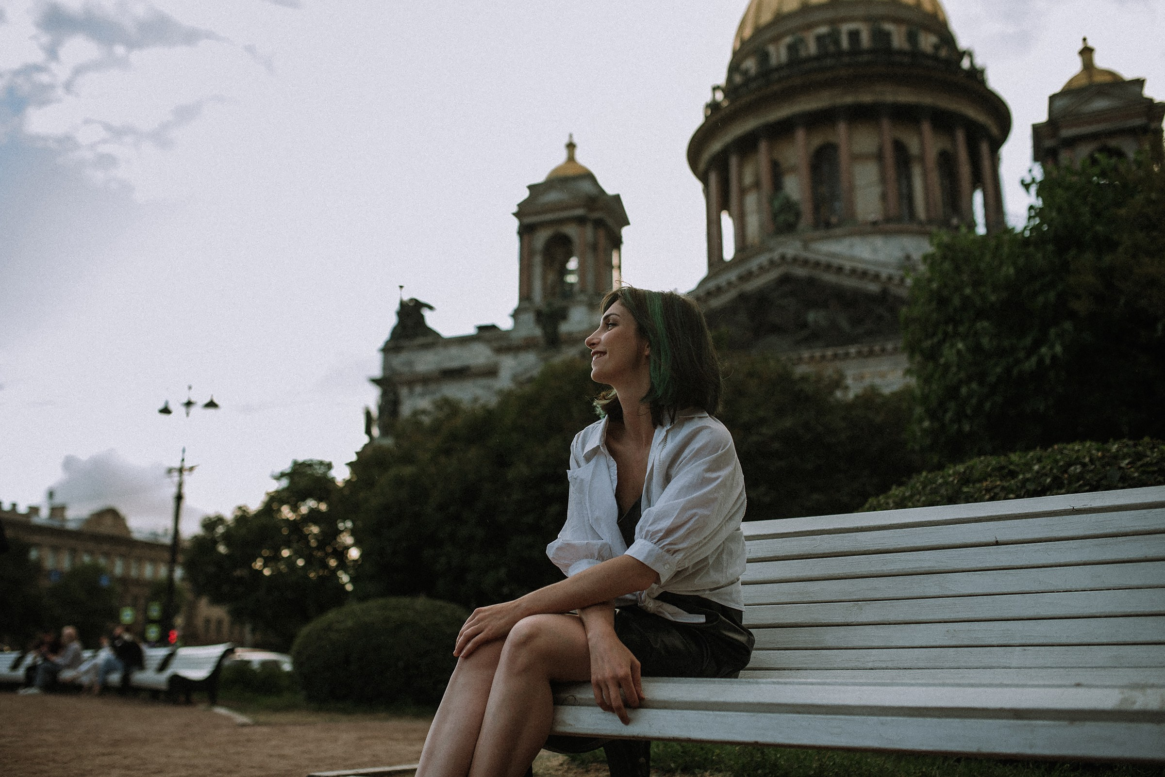 Зеленоволосая Марина. Фотограф в Санкт-Петребурге и в Великих Луках Волченкова Екатерина