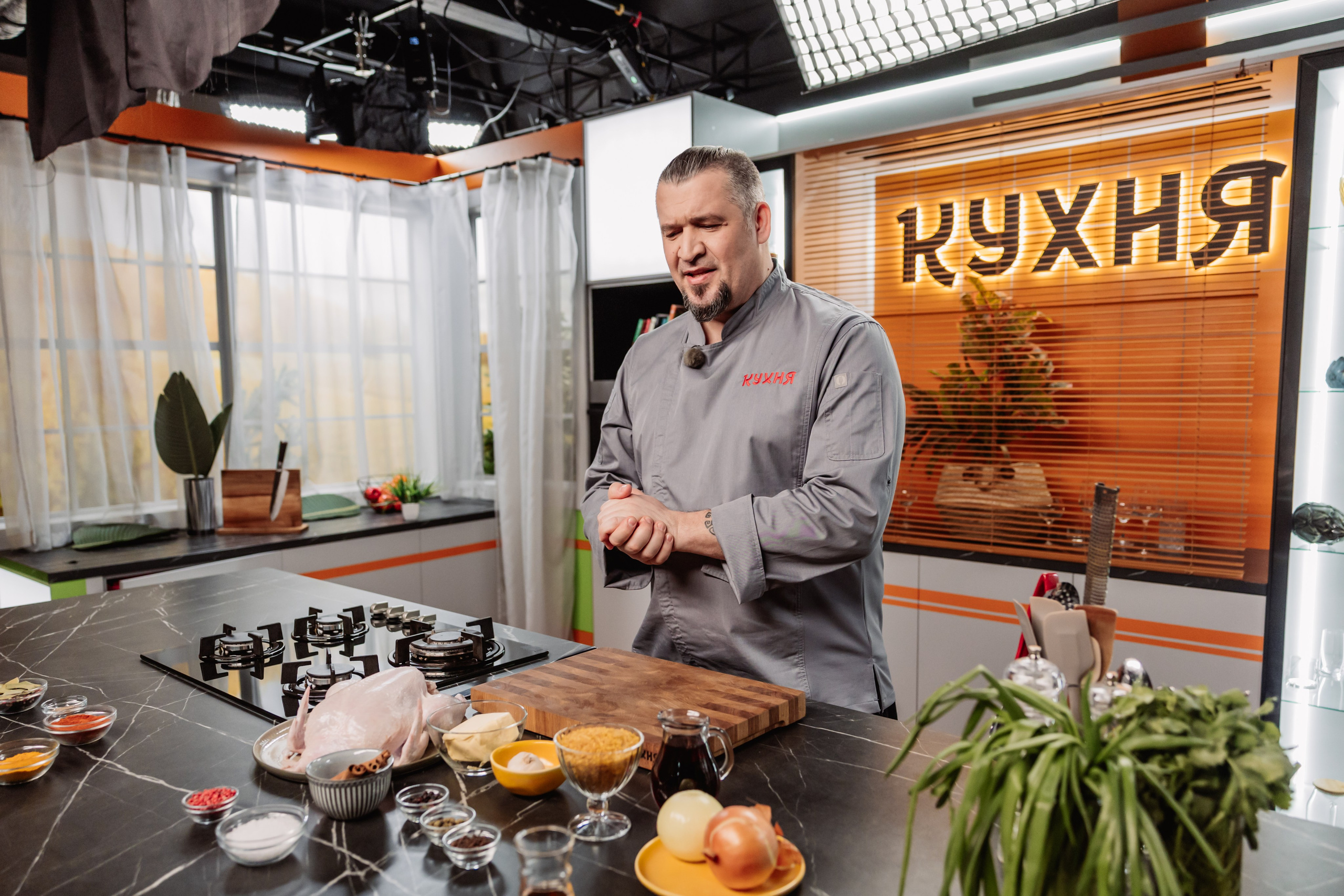 «Черная кухня», г. Москва, телеканал «Кухня». ФОТОГРАФ ИРИНА ШАМАТАВА