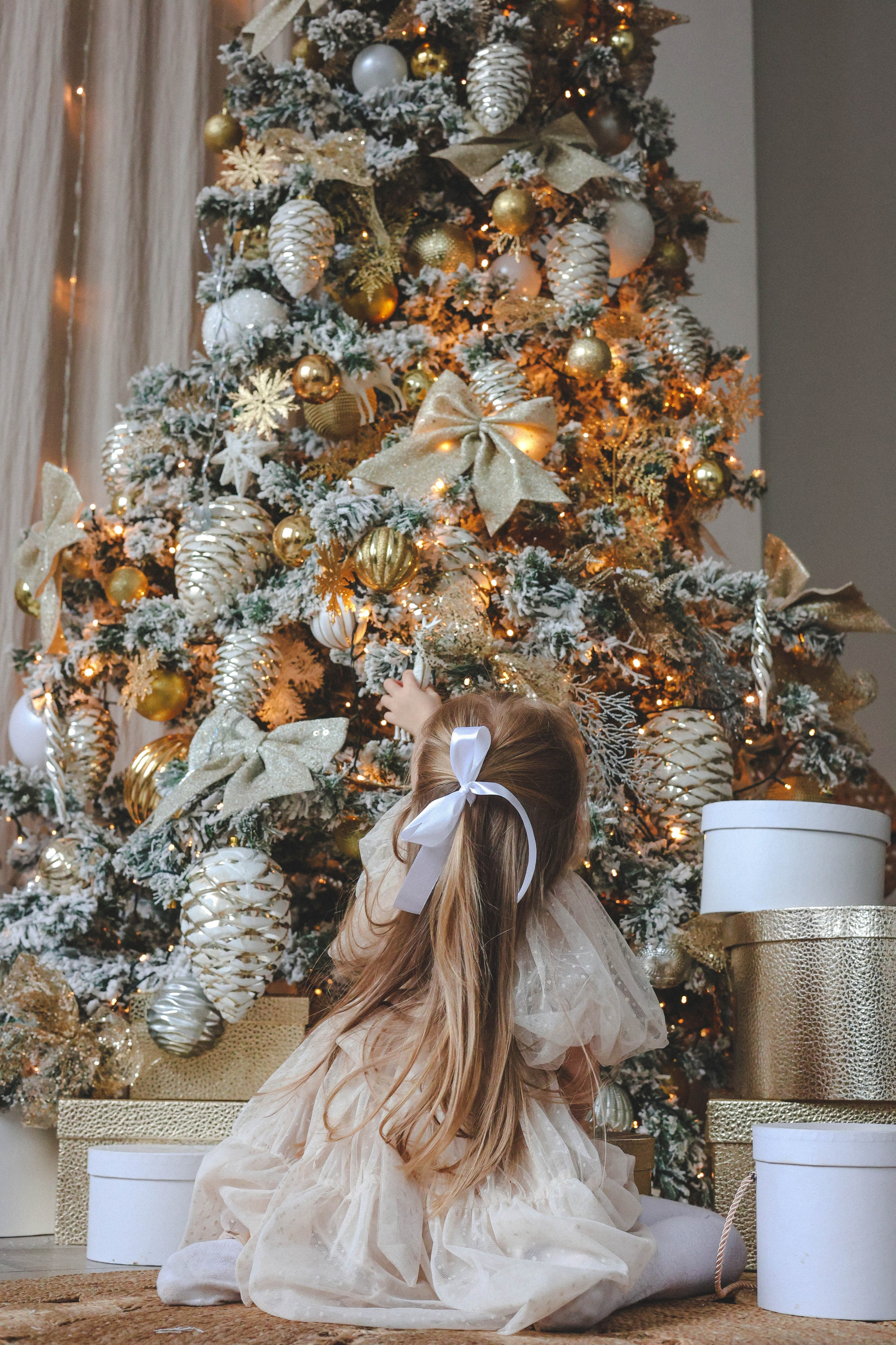 Новогодняя история «Кира и ее семья». Фотограф в Москве Анастасия Калинина