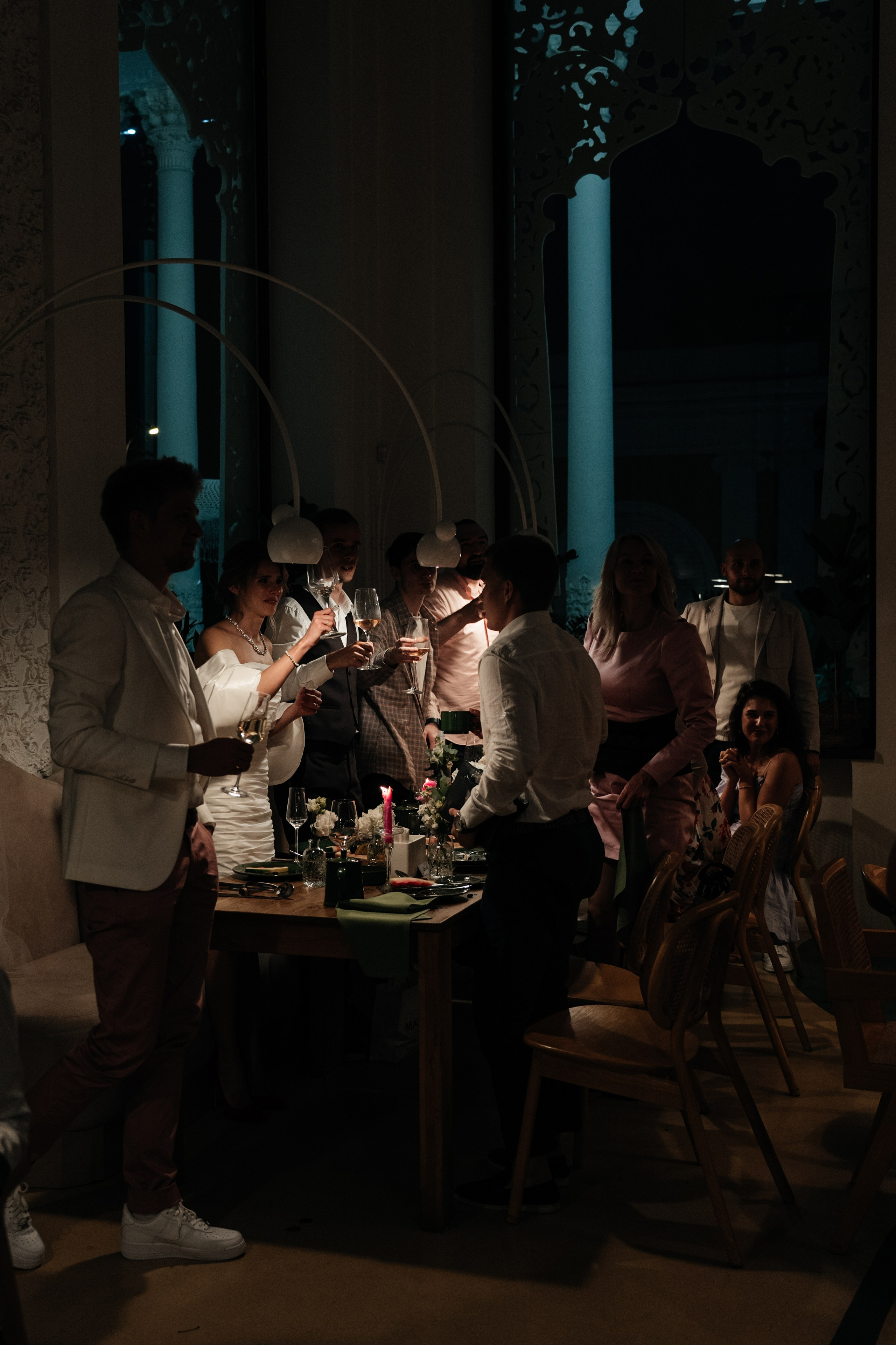 Ресторан Домик в саду, ВДНХ. Свадебный фотограф Москва Александра Аверкова