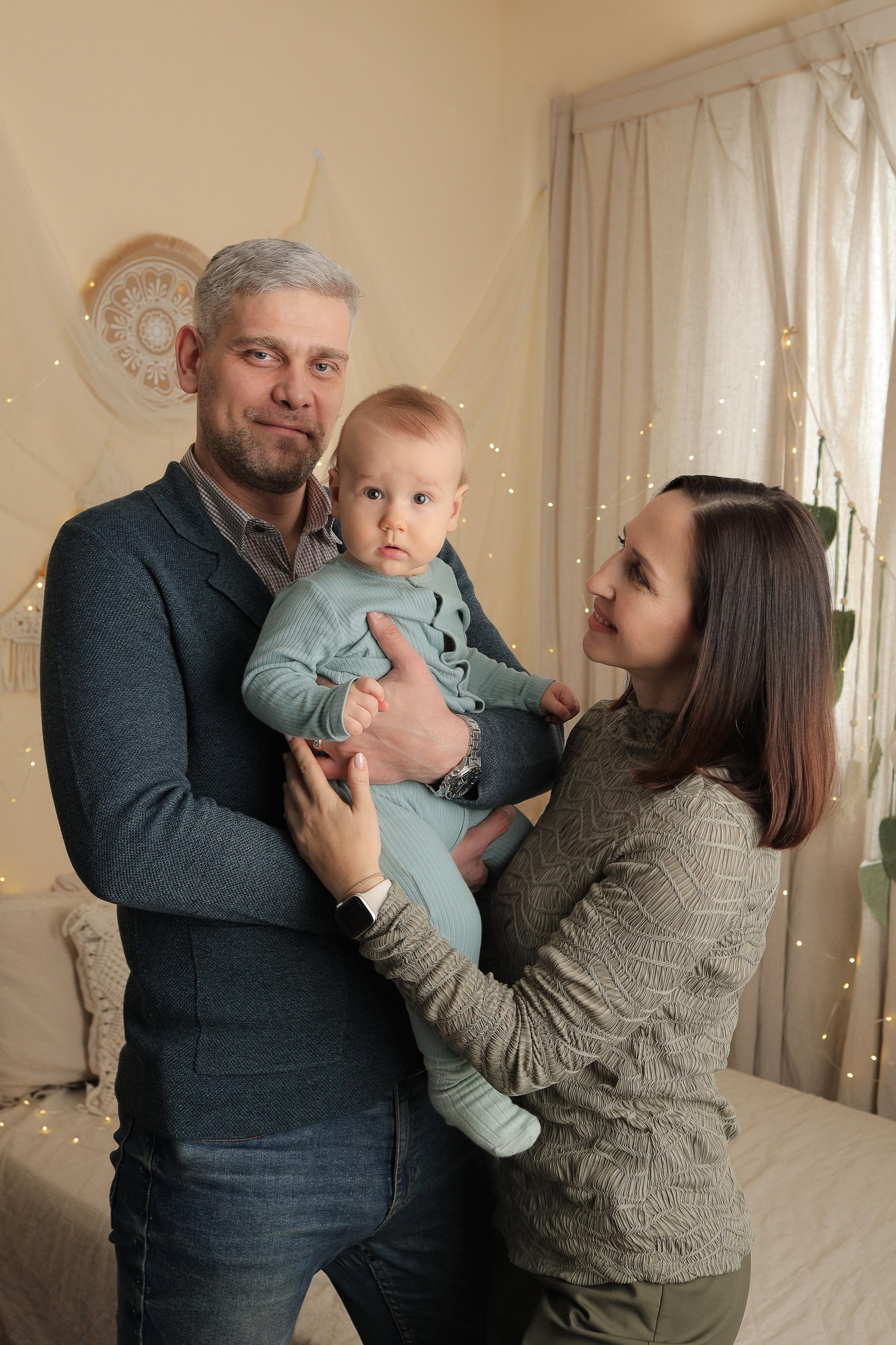 Мальчики до 1 года — малыши. Фотограф новорожденных в Новокузнецке Анна Горошникова