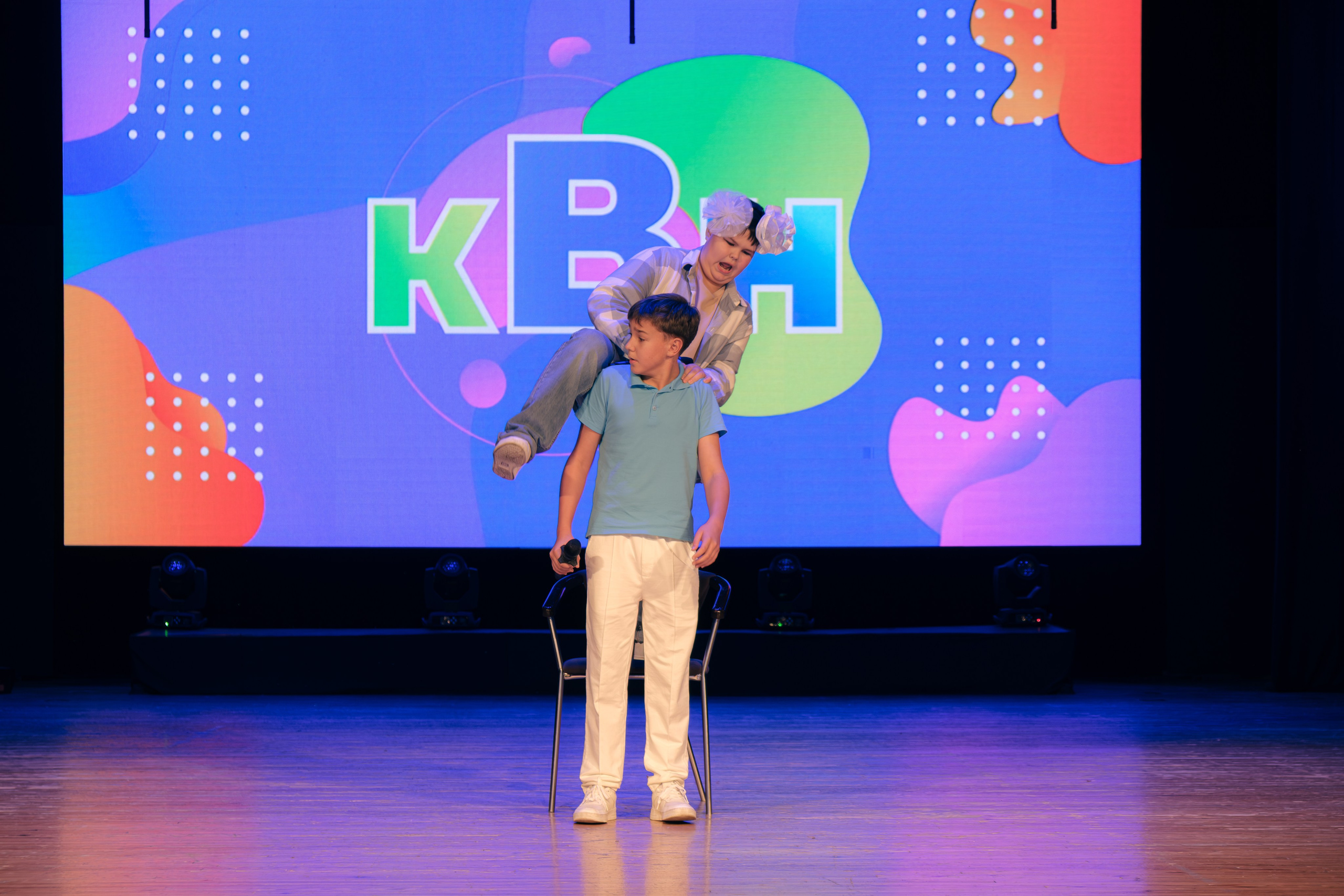 Осенний кубок КВН лиги «Зелёная». Междуреченск. Фотограф — Никита Максимов