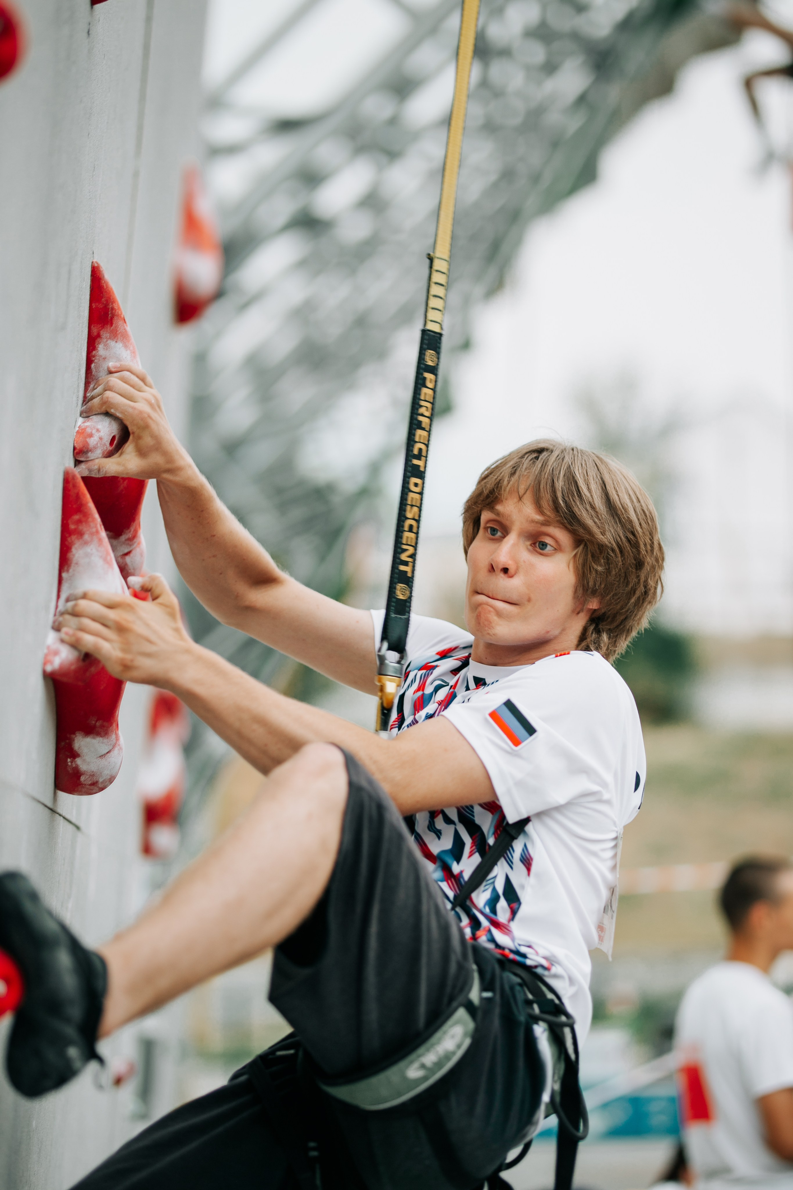 Соревнования по скалолазанию. Фотограф в Крыму