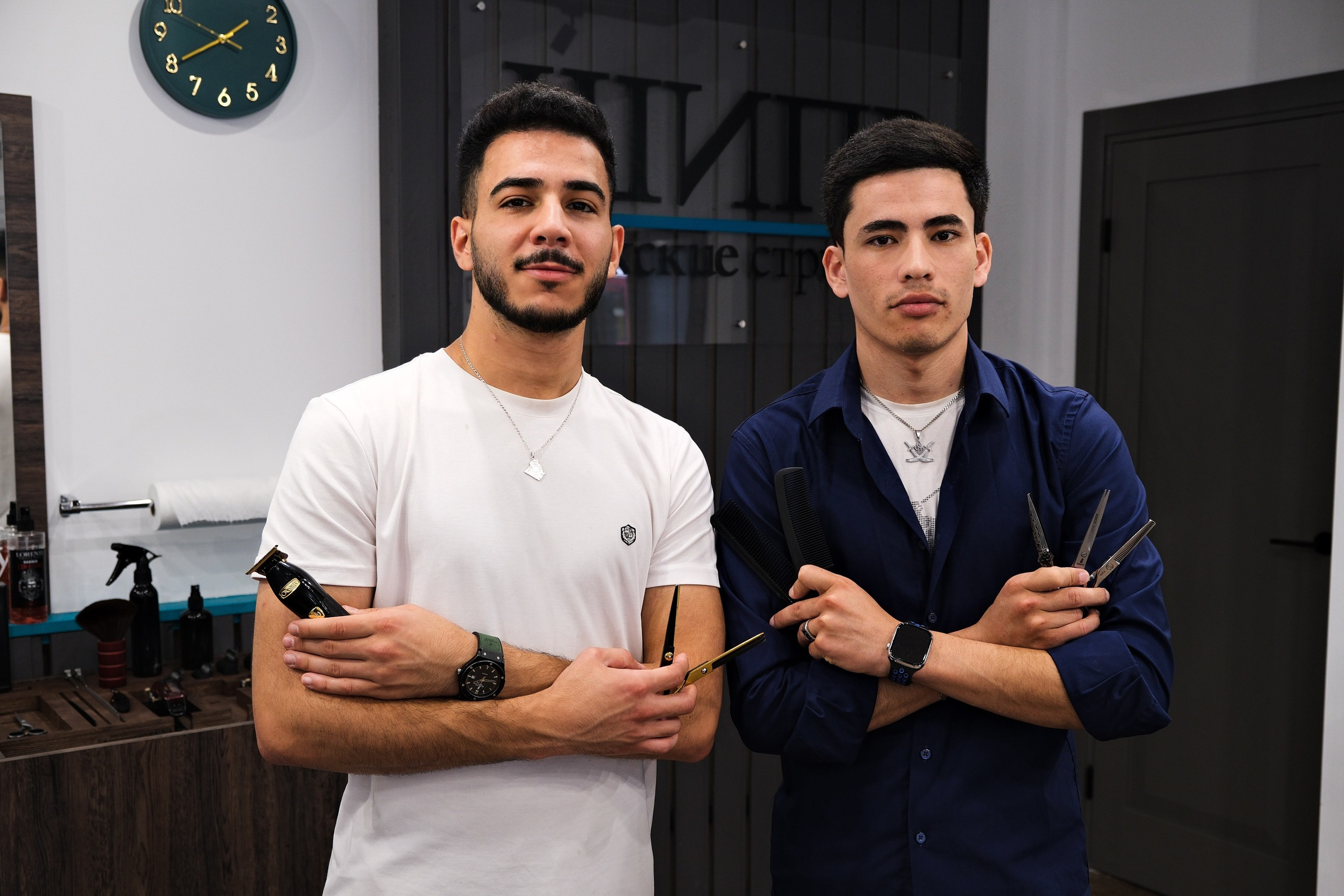 Съемка для барбершопа. Фотограф на камеру и мобильная съемка в Казани Лидия