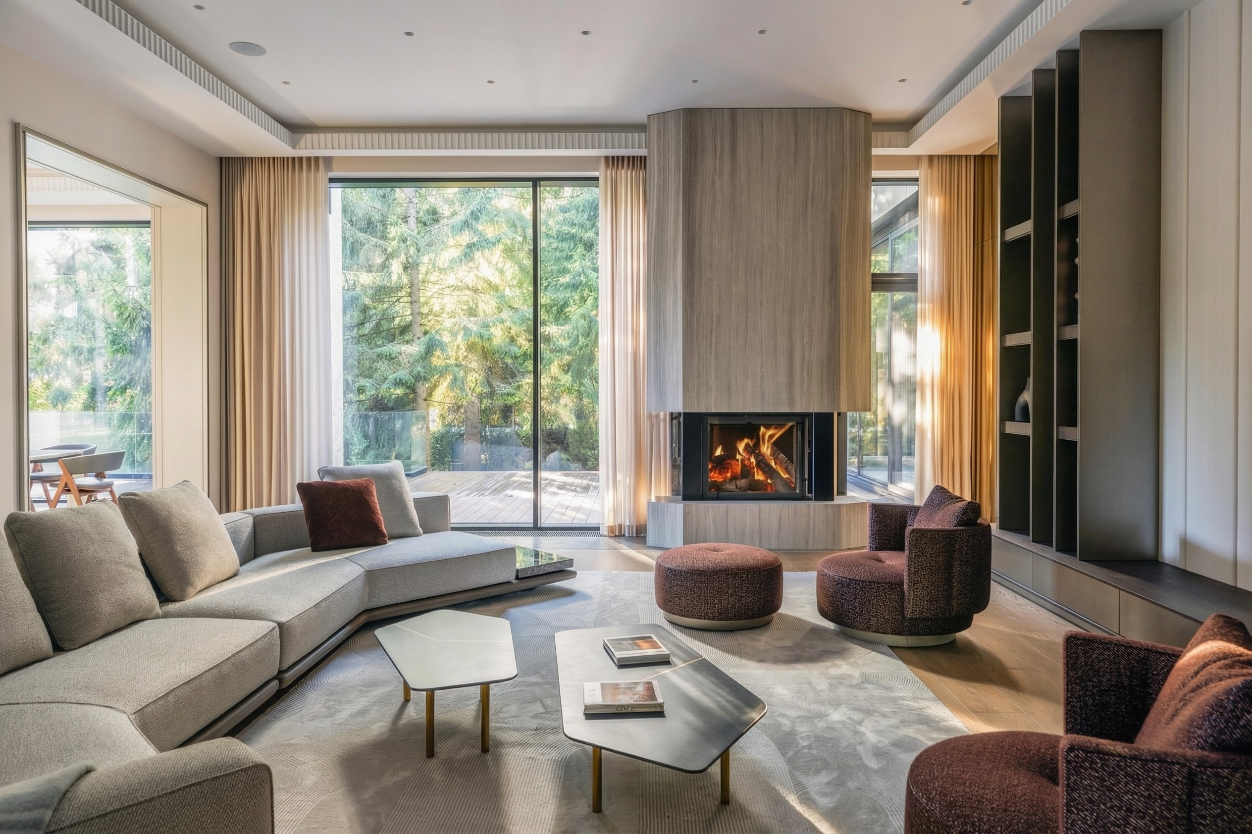 Премиальный интерьер дома 1240 м² в Подмосковье | Валерия Котович