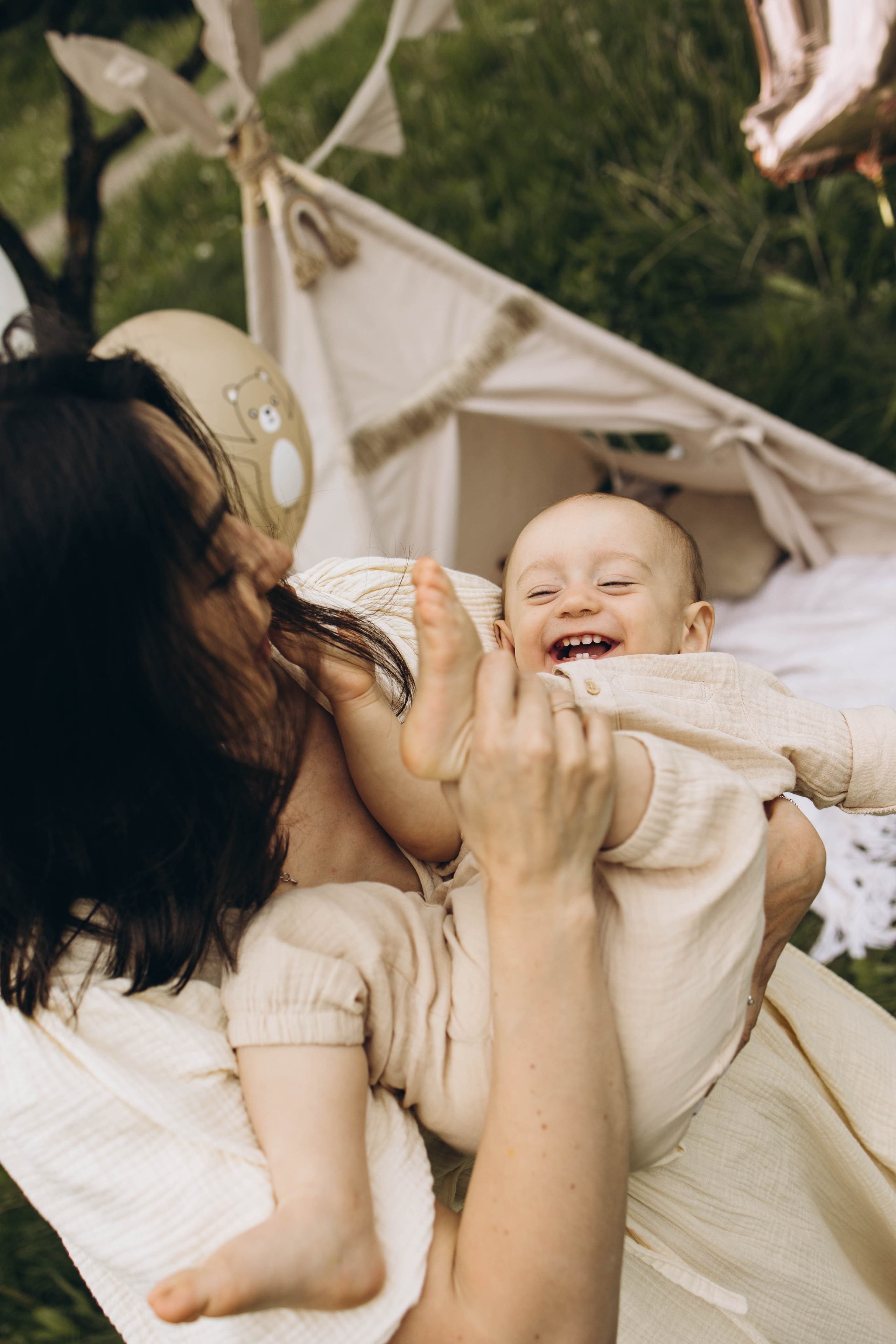 Маша, Женя, Ариана и Мирон. Семейный фотограф в Москве Виктория Ястребинская