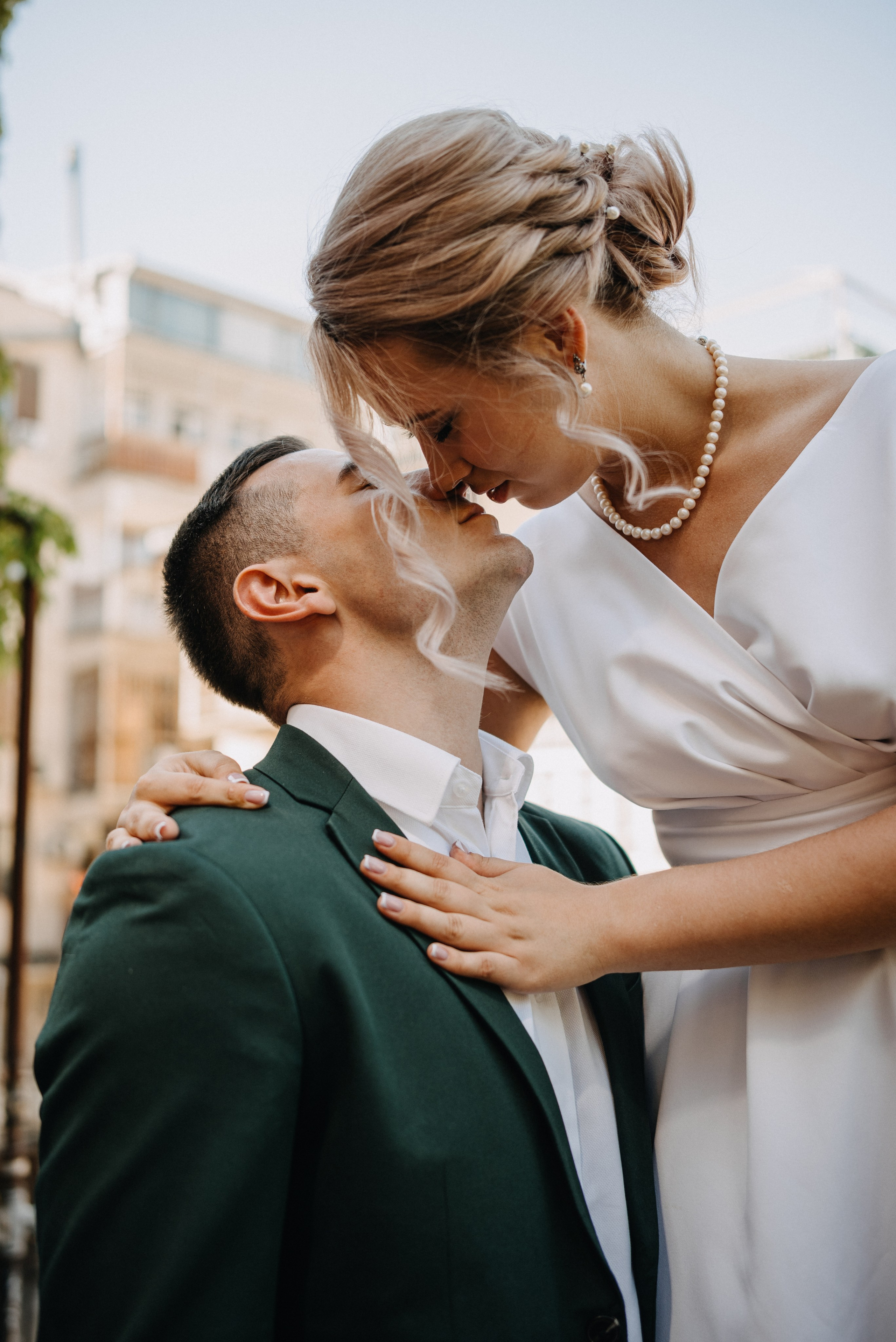 Свадебная прогулка Анны и Игоря. Портретный и свадебный фотограф в Тбилиси • xeniqo