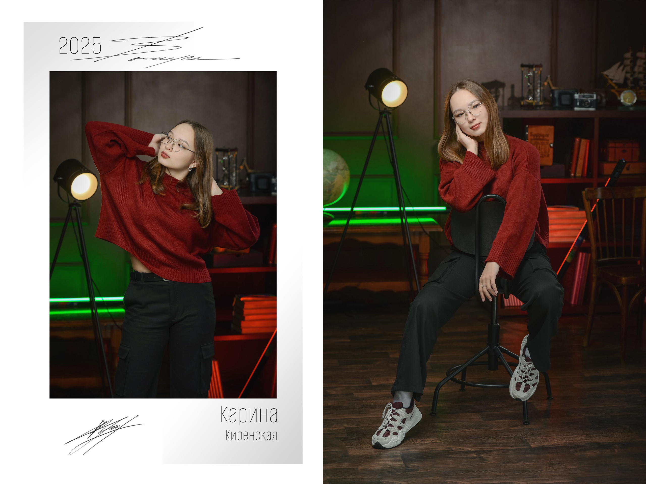 Альбом на 5 разворотов. Татьяна Гойда портретный и семейный фотограф Ленск. Выпускные альбомы