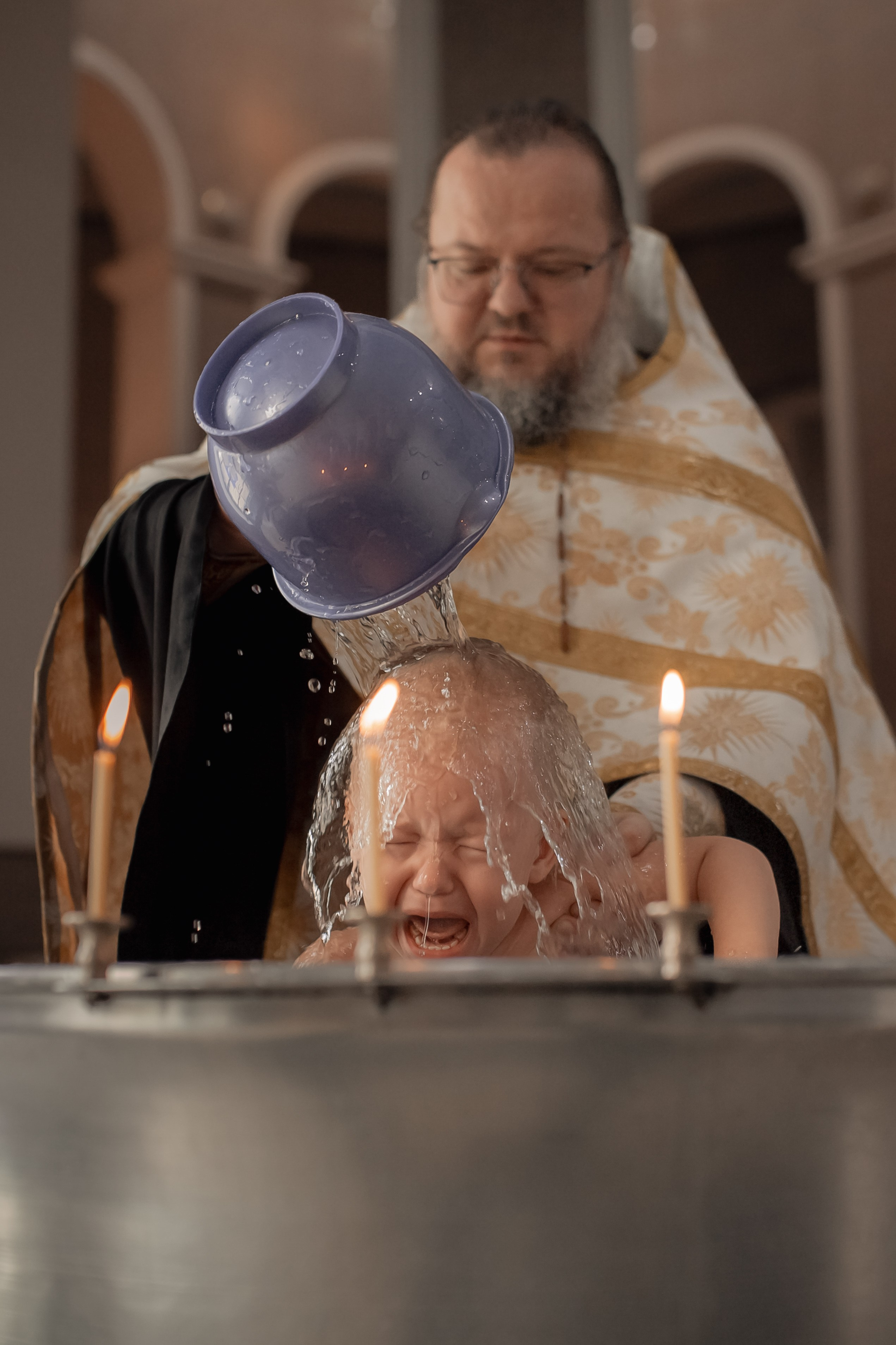 Крещение Алисы и Ксении. Фотограф на Крещение и Венчание в Ташкенте