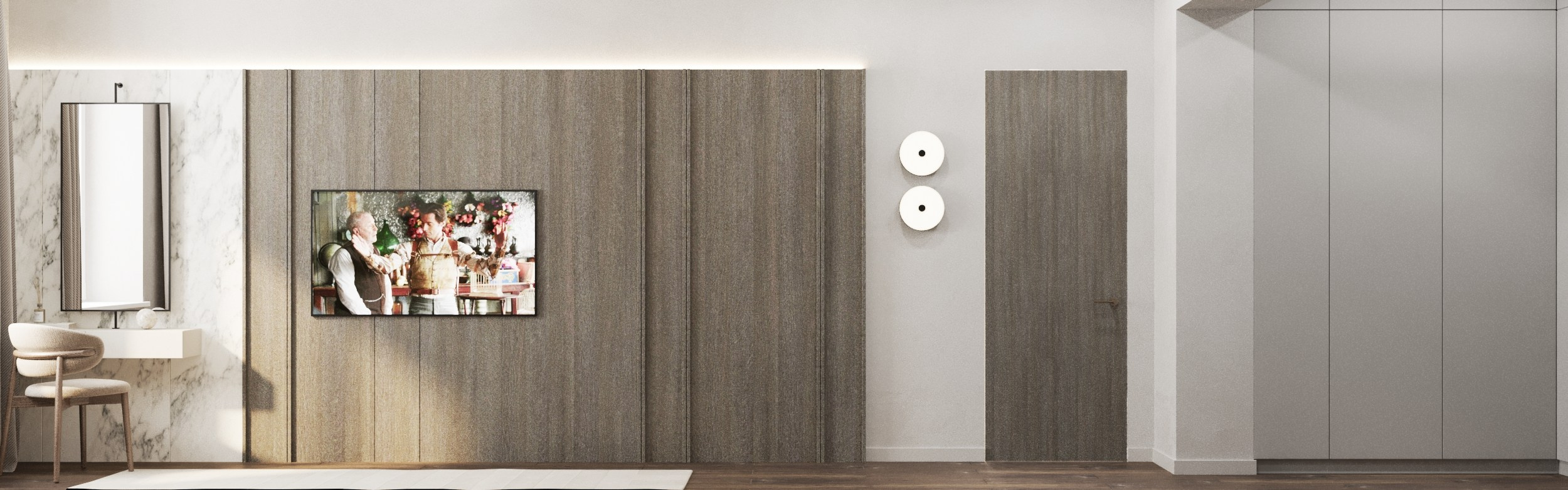 Квартира для молодой семьи. Дизайнер интерьера в Москве Екатерина Шаймердинова